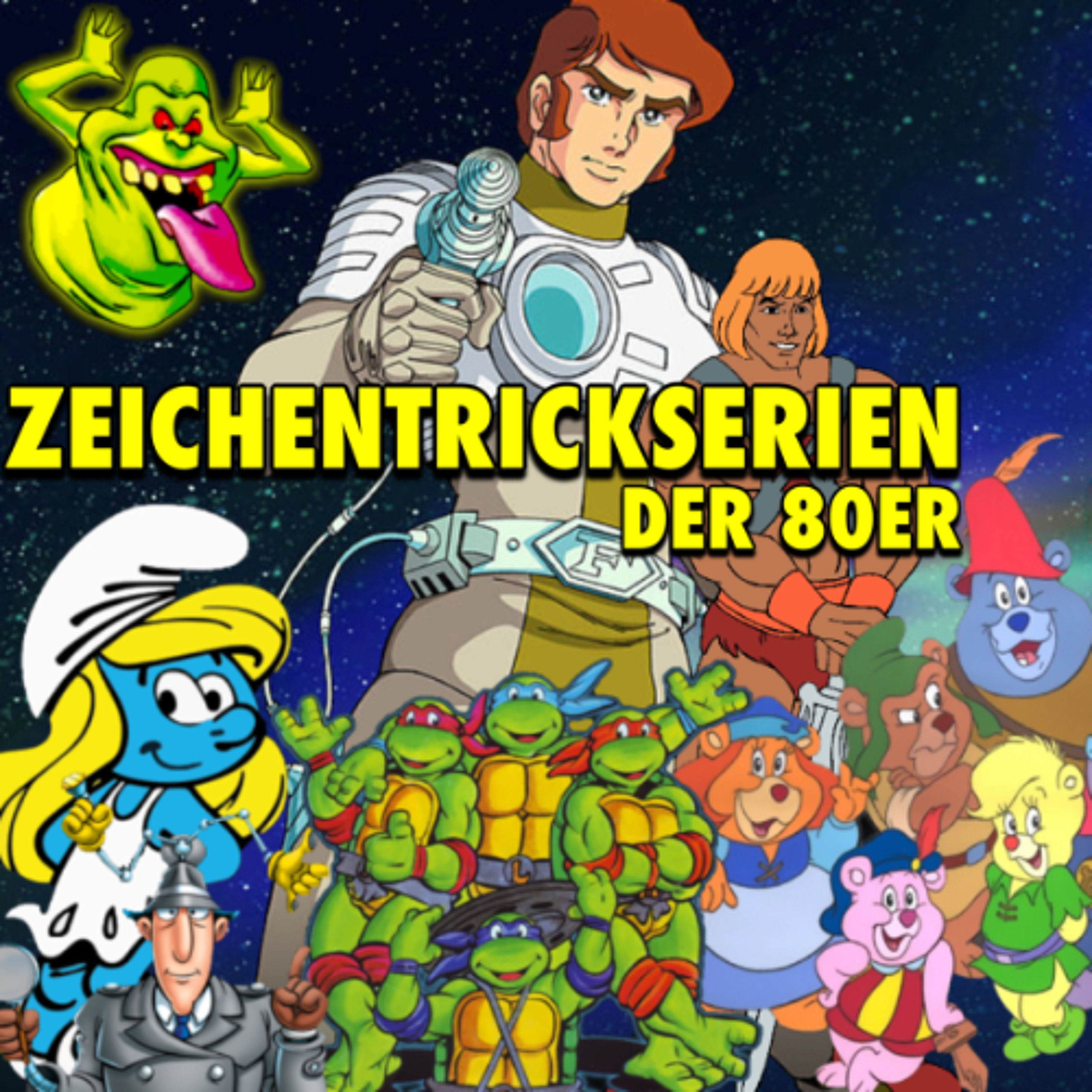 Folge 218 - Zeichentrickserien der 80er (Captain Future, Die Schlümpfe, Masters of the Universe)