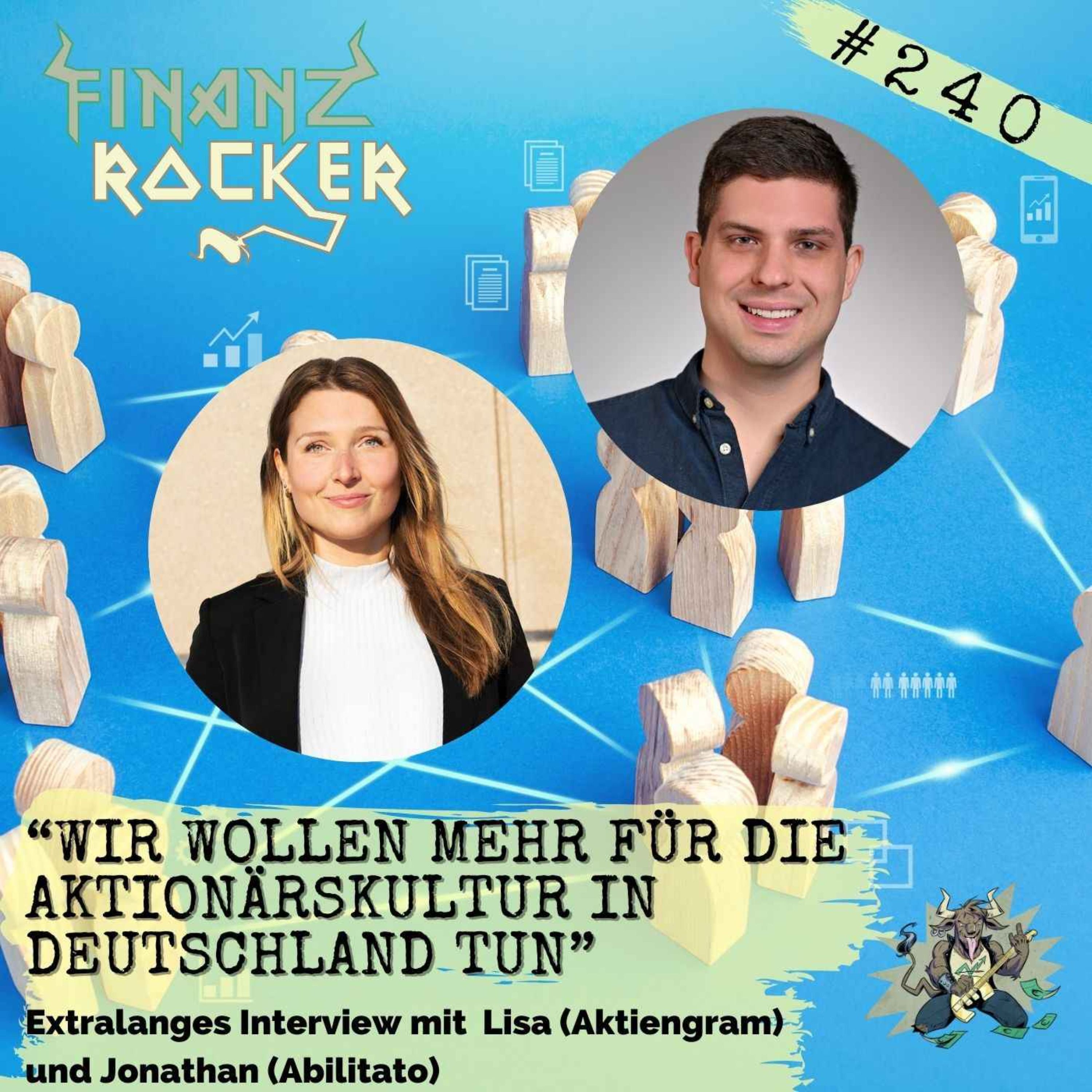 Folge 240: "Wir wollen mehr für die Aktionärskultur in Deutschland tun" - Interview mit Lisa Osada und Jonathan Neuscheler