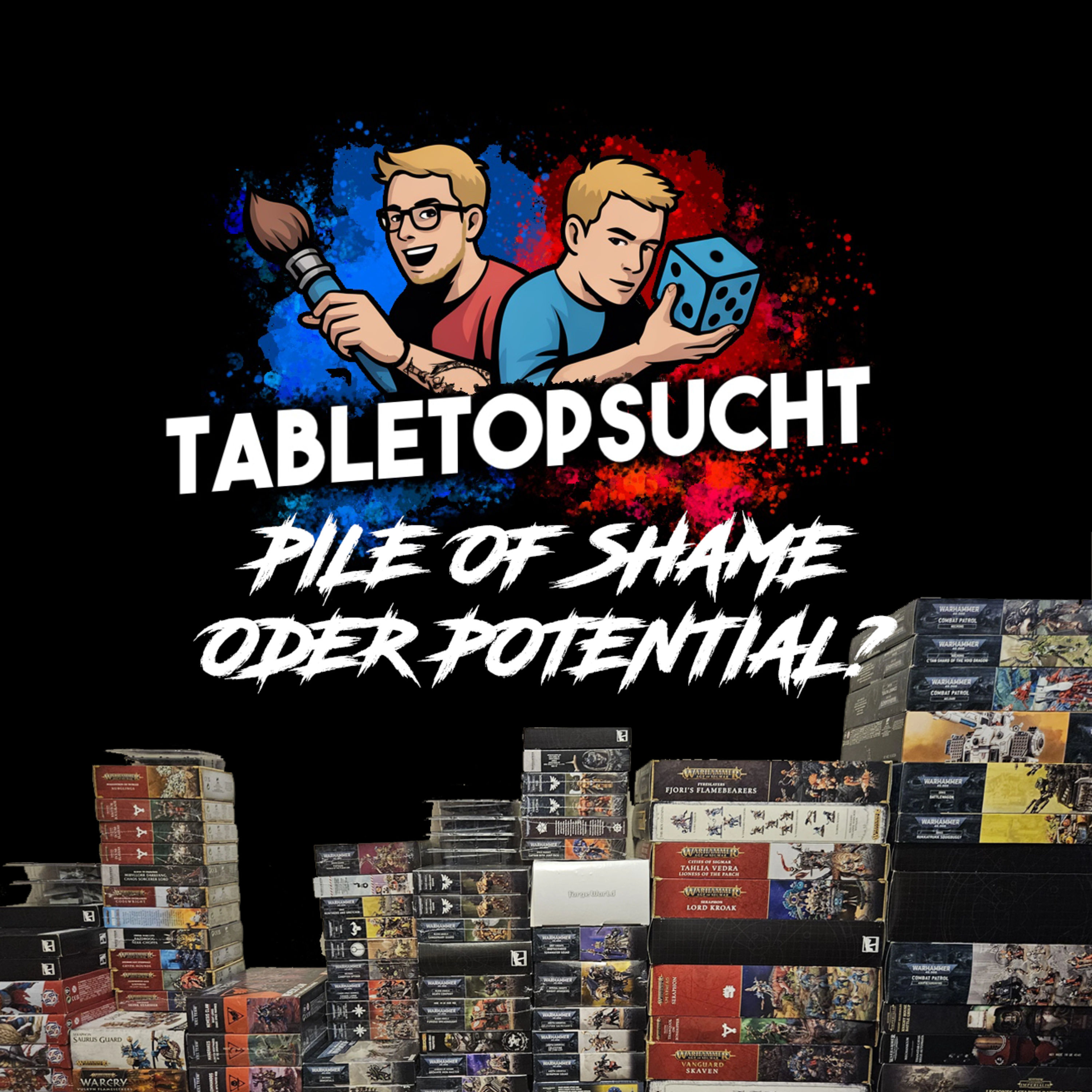 🎙FOLGE 3 - Pile of Shame oder Pile of Potential? Zu viele Minis, zu wenig Zeit!