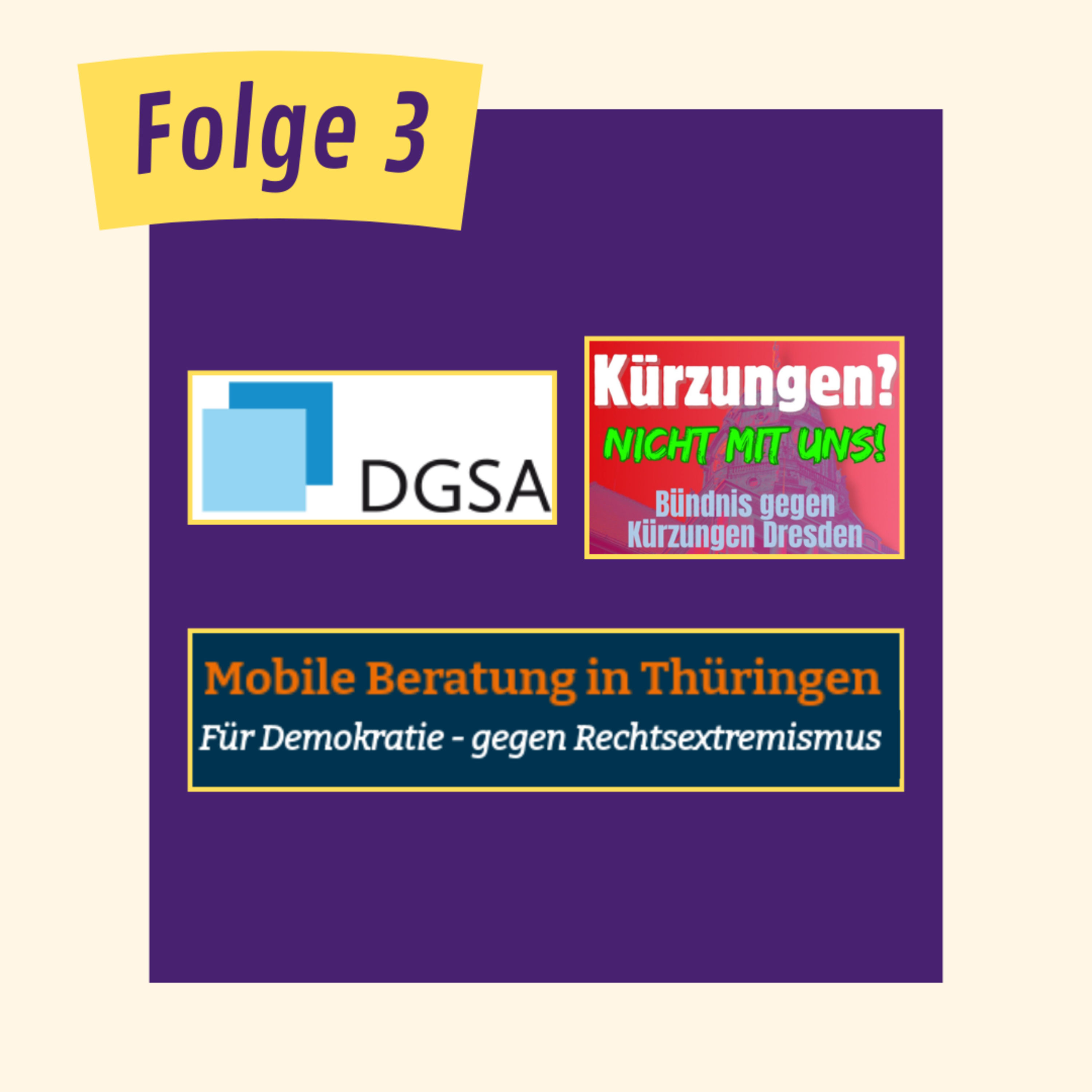 Folge 3 - Was tun in krisenhaften Zeiten? Über Kürzungen, Rechtsextremismus & Gründe zur Hoffnung!