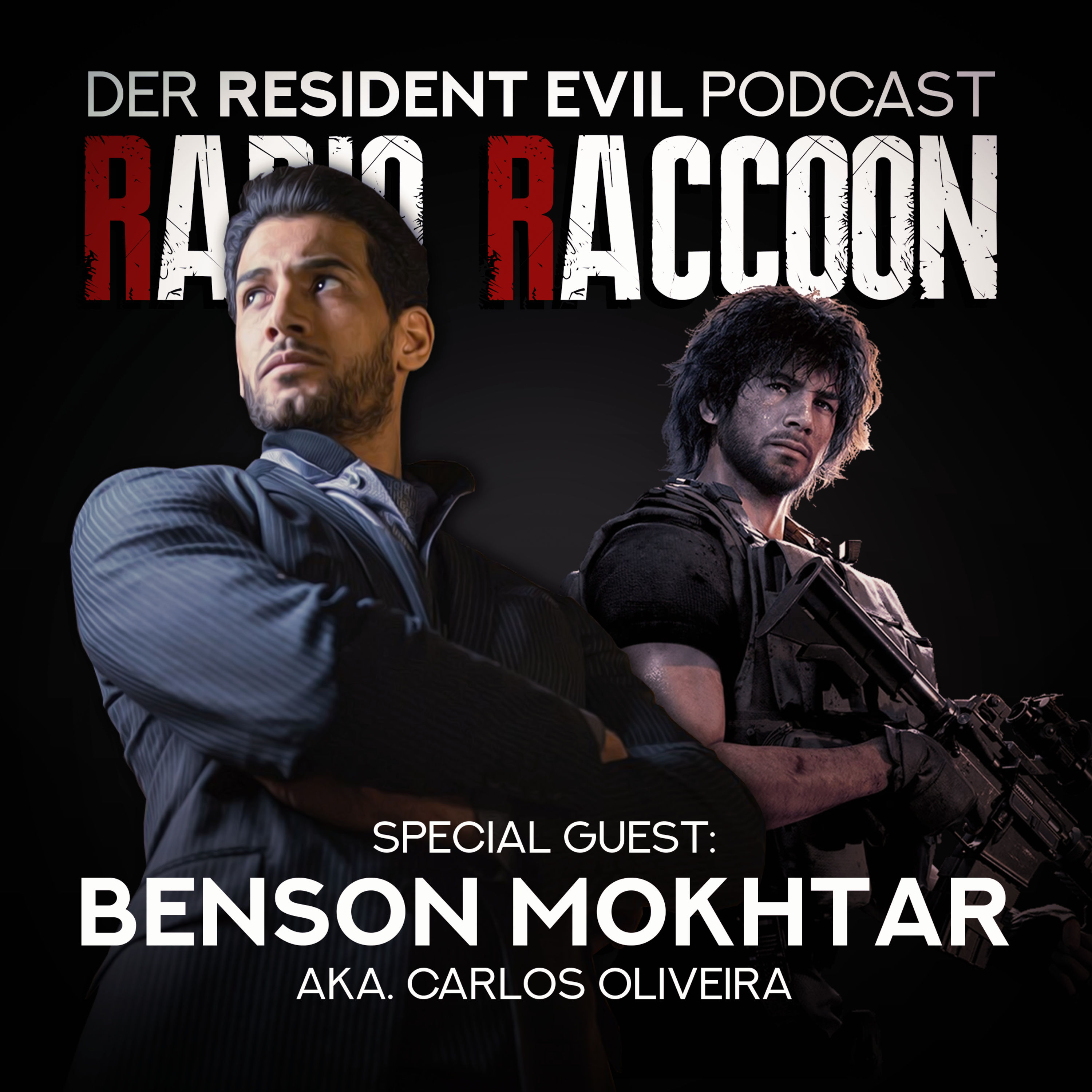 Folge 30: Interview mit Benson Mokhtar aka. Carlos Oliveira! (Resident Evil NerdTalk, Fremdsprachen & Quiz Redfield)