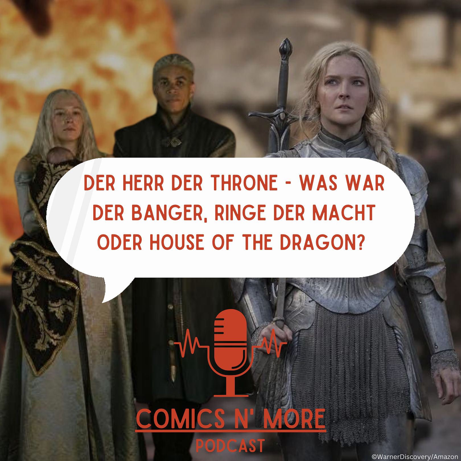 Folge 32: Der Herr der Throne - Was war der Banger Ringe der Macht oder House of the Dragon?