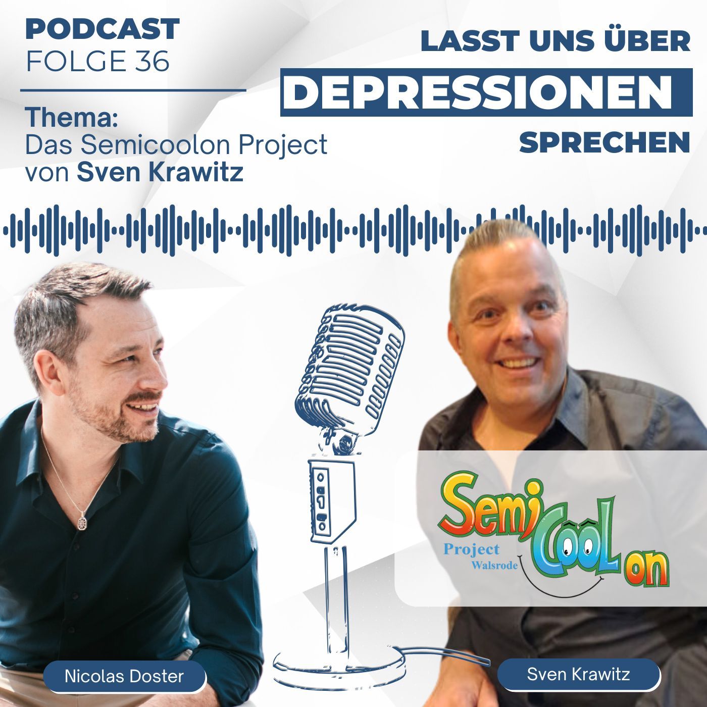 Folge 36 - Das Semicoolon Project von Sven Krawitz