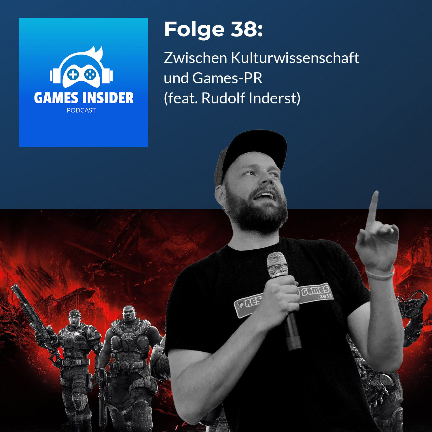 Folge 38: Zwischen Kulturwissenschaft und Games-PR (feat. Rudolf Inderst)
