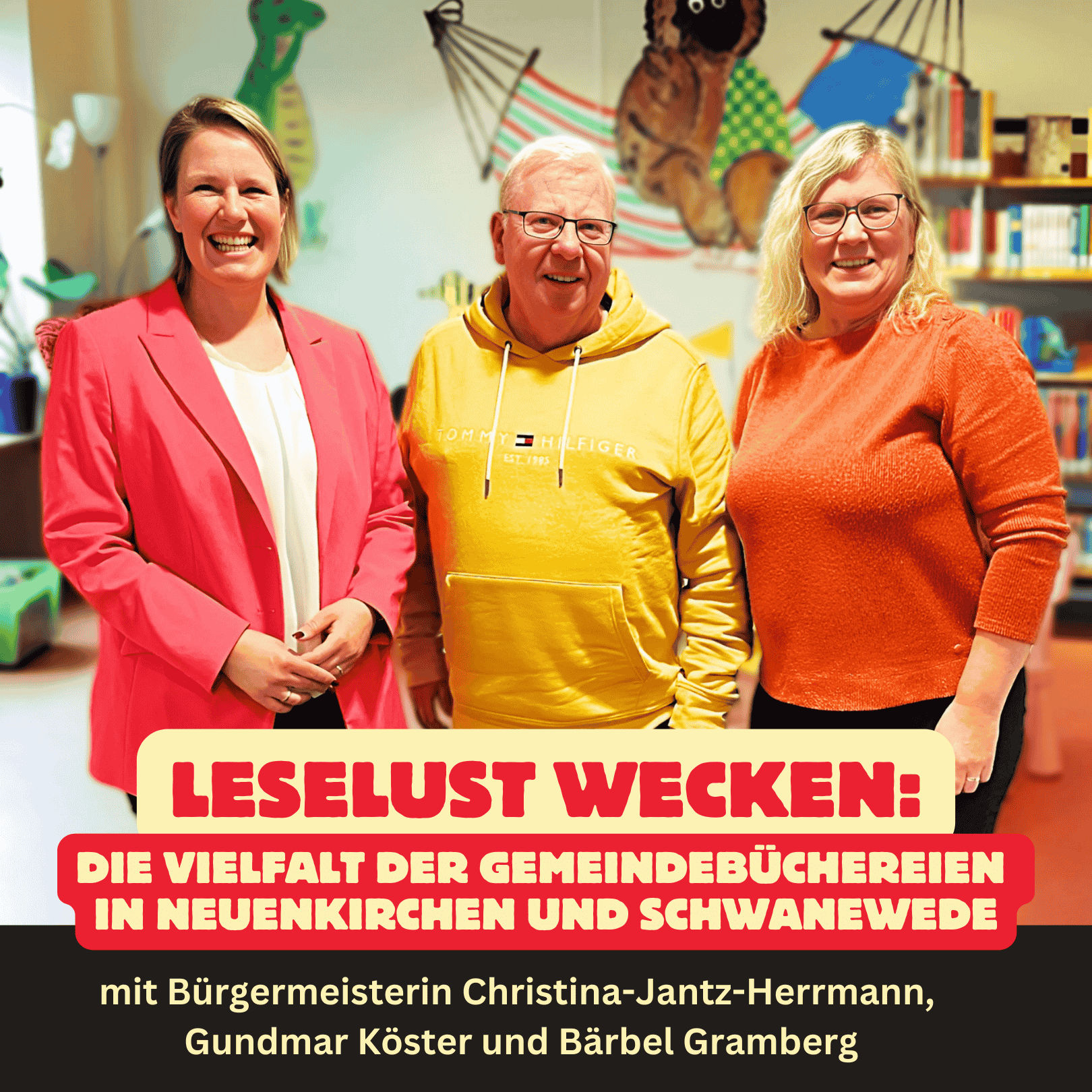 Folge 39: Leselust wecken - die Vielfalt der Gemeindebüchereien in Neuenkirchen und Schwanewede