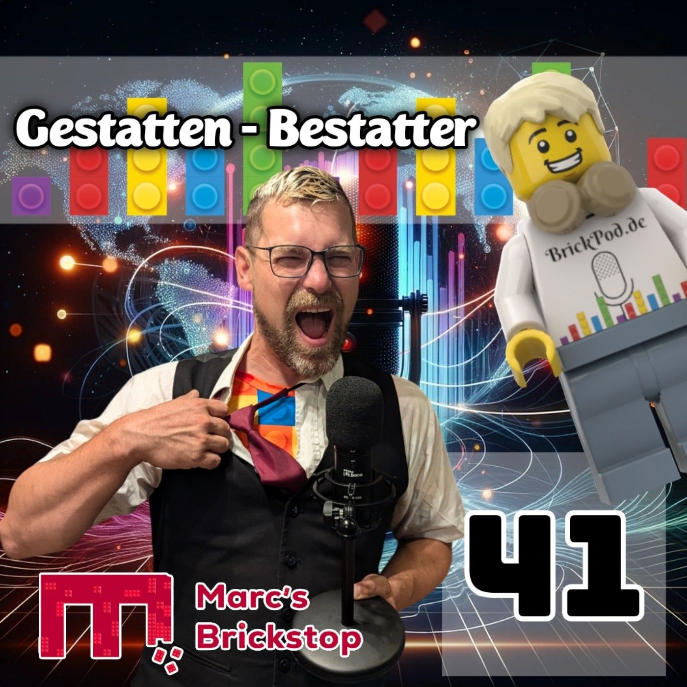 Folge 41 - Gestatten Bestatter - Interview mit Marcs Brickstop