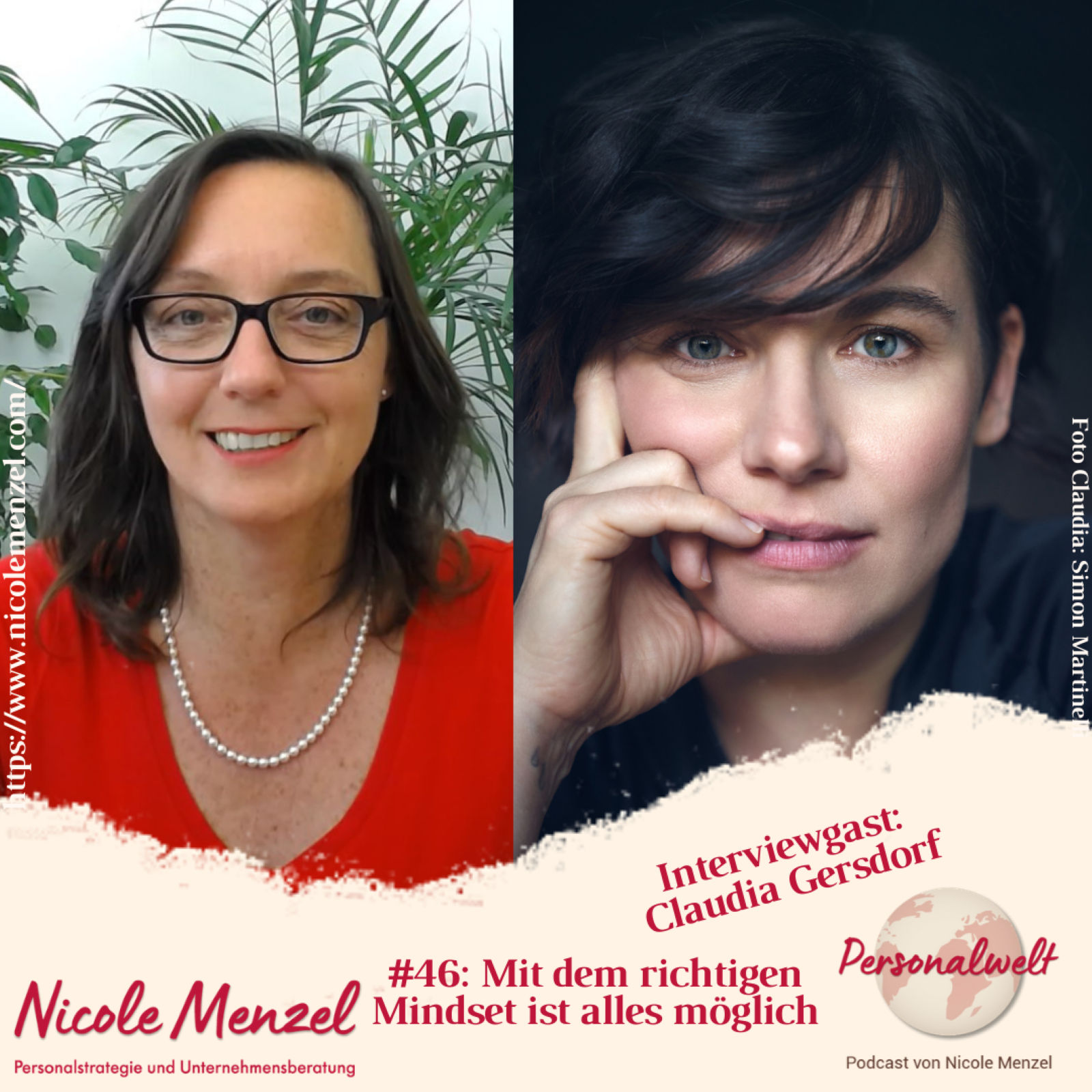 Folge 46: Mit dem richtigen Mindset ist alles möglich! Im Gespräch mit Claudia Gersdorf
