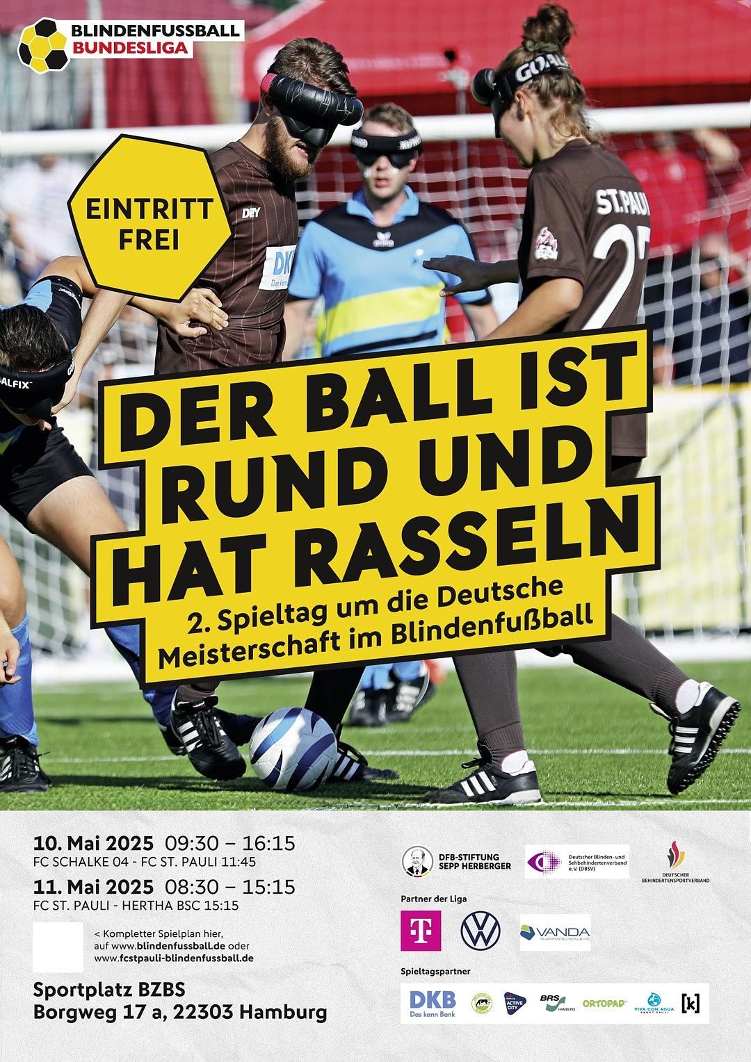 Folge 5: Rückblick auf den zweiten Spieltag der Blindenfußball-Bundesliga