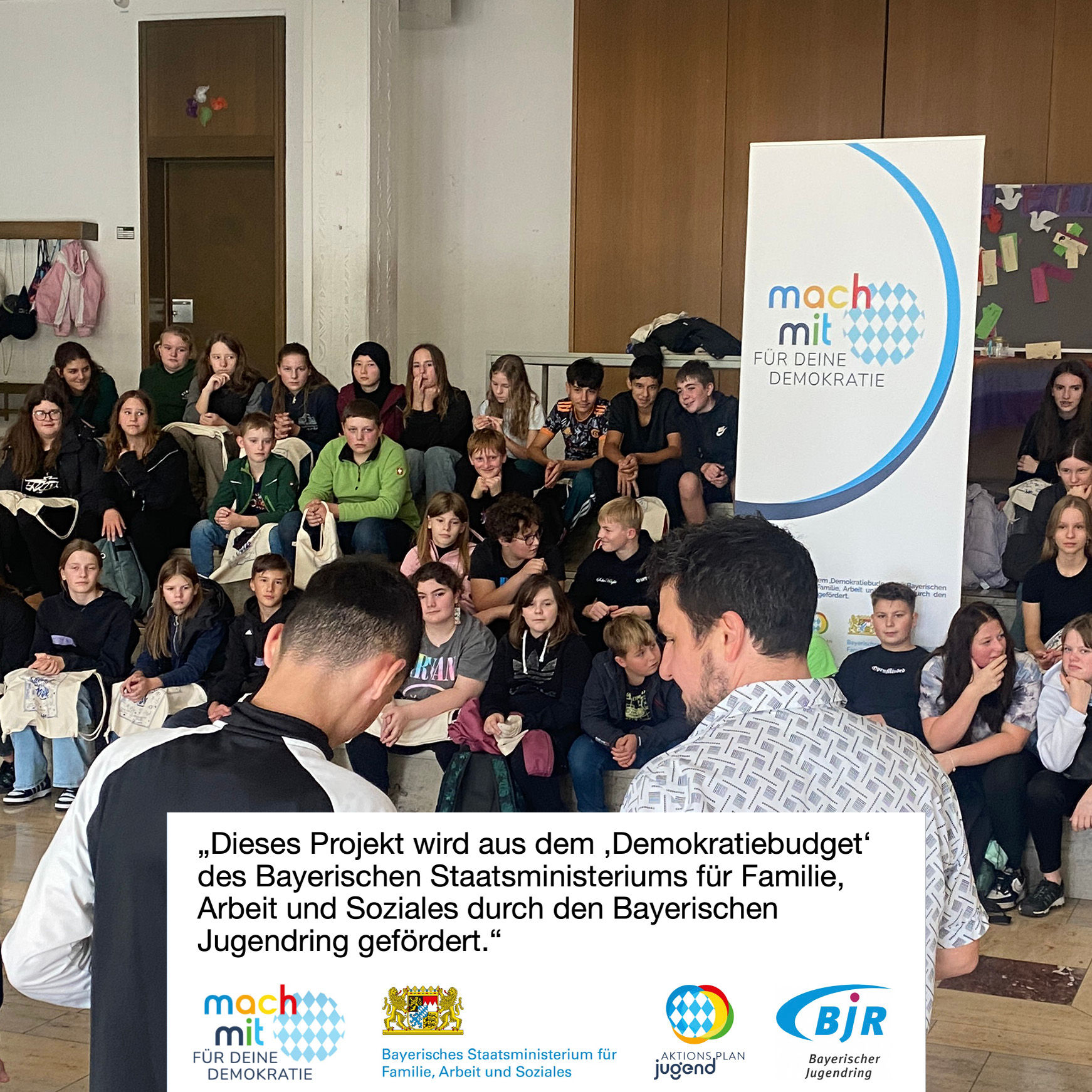 Folge 5 - Vlog vom Demokratietag an der Mittelschule in Wertingen