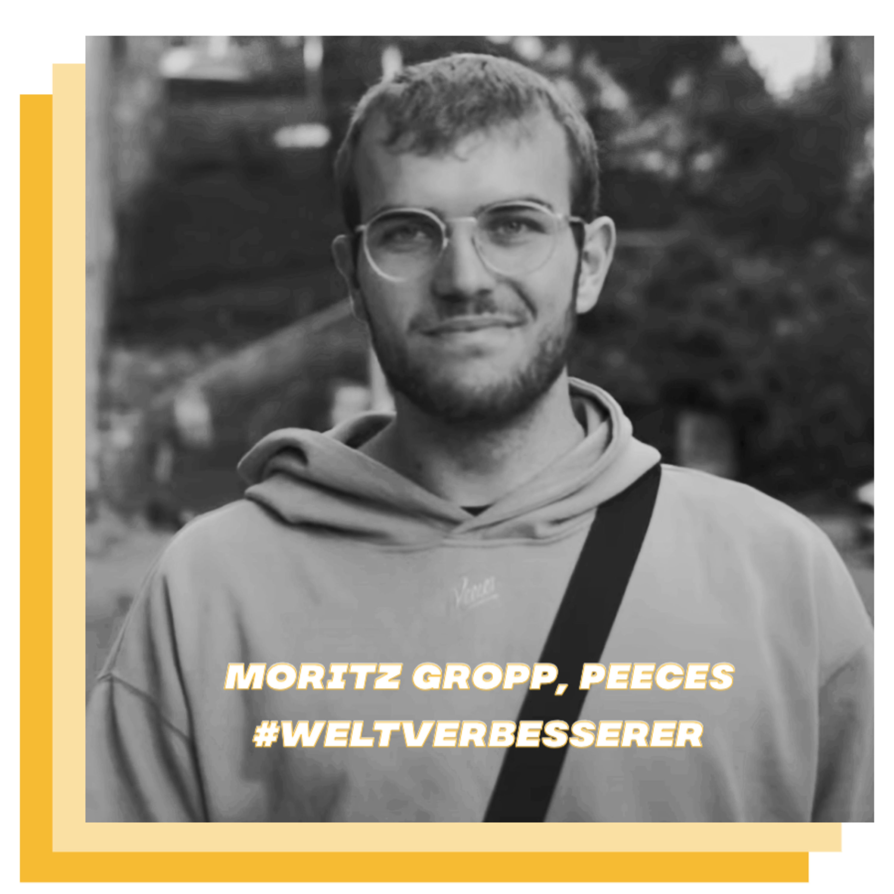 Folge 50: Weltretter durch Vintageklamotten mit Moritz Gropp von PEECES
