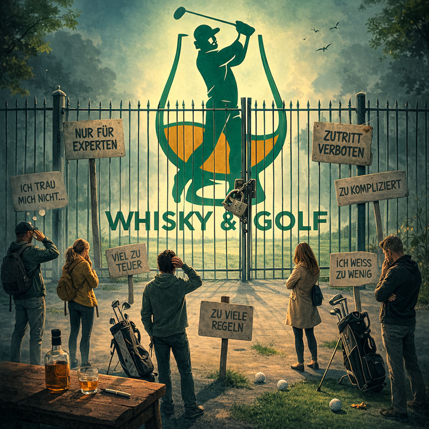 🎙️ Folge 55 – Wieso bitte nur diese Schwellenangst?? 🏌️♂️🥃😨