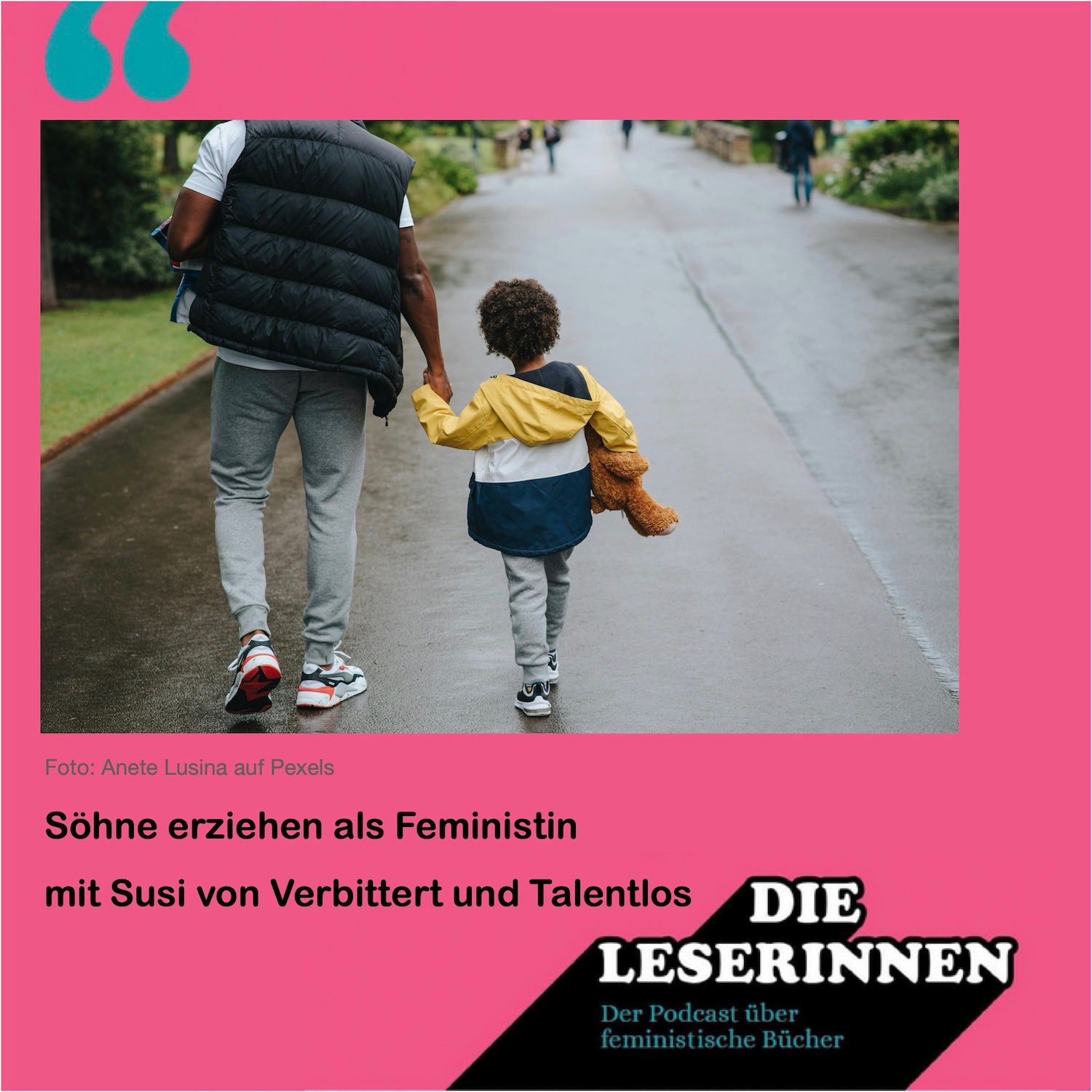 Folge 59: Söhne erziehen als Feministin mit Susi von Verbittert Talentlos
