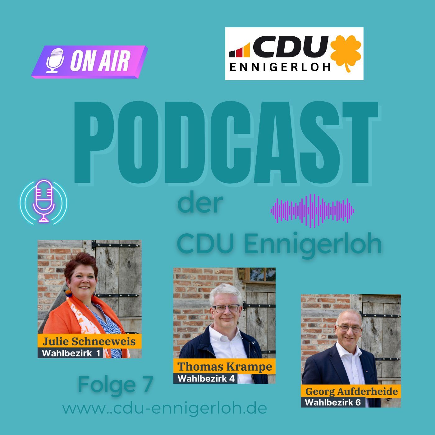 Folge 7! Drei Kandidaten zur Kommunalwahl stellen sich vor!
