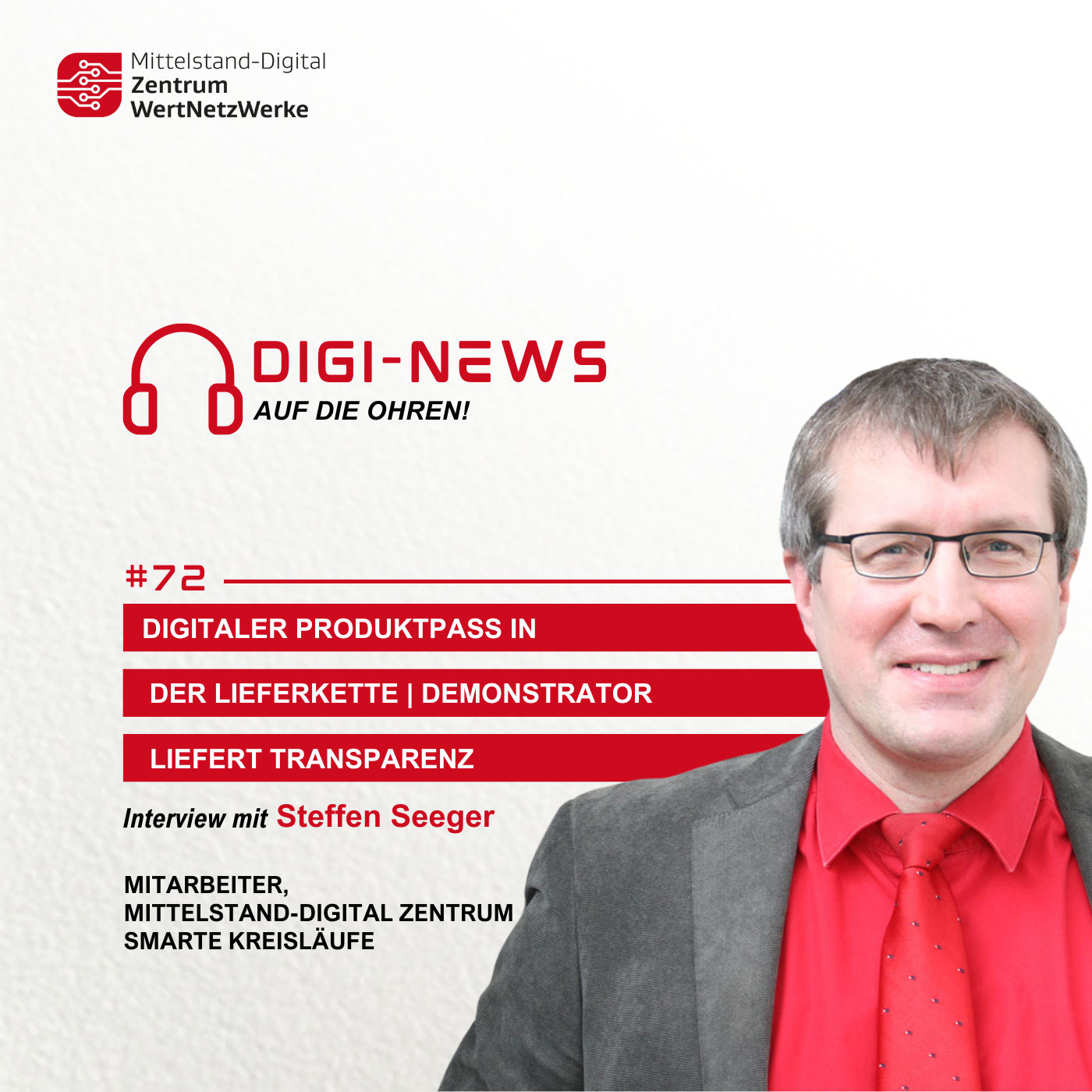Folge 72 - Digitaler Produktpass in der Lieferkette | Demonstrator liefert Transparenz