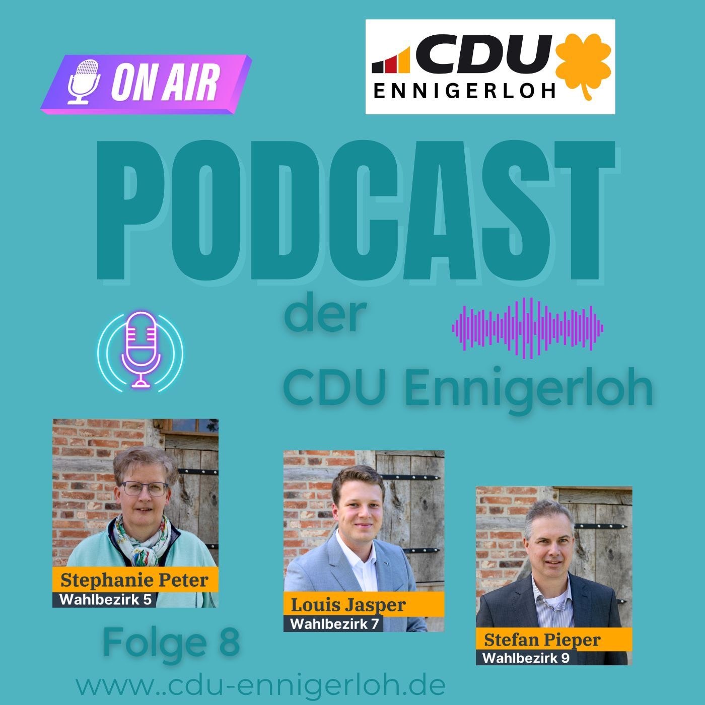 Folge 8! Drei Kandidaten zur Kommunalwahl stellen sich vor!