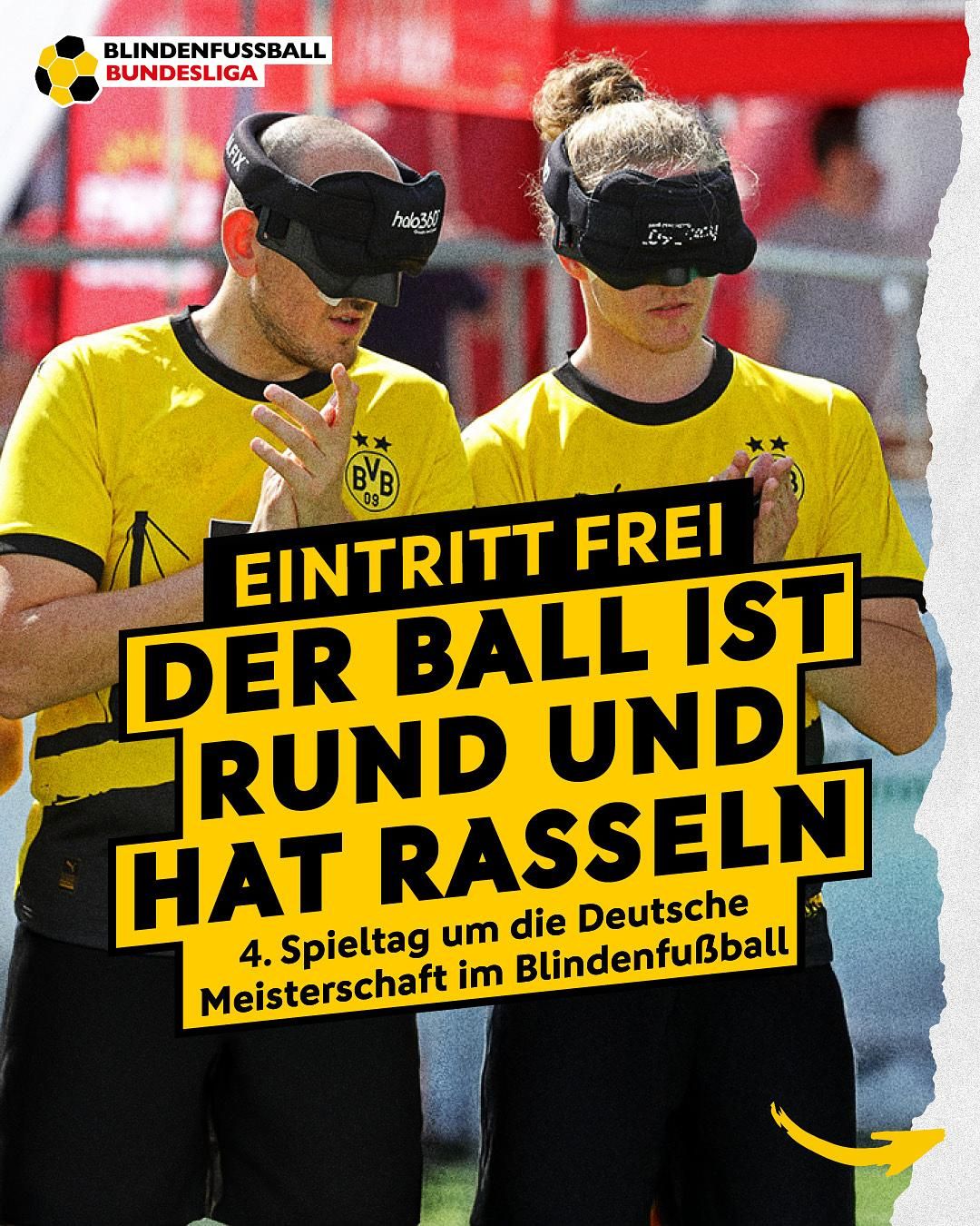 Folge 8: vierter Spieltag der Blinden Fußballbundesliga, die Nachbesprechung.