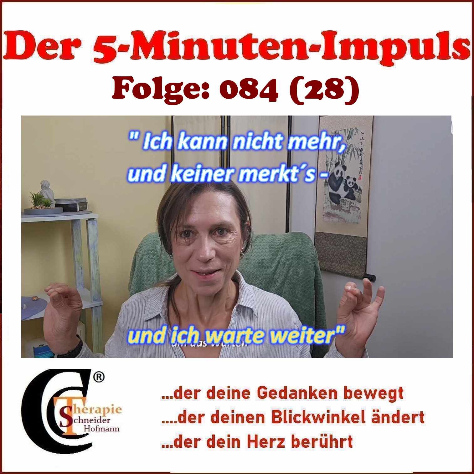 Folge #84: "Ich kann nicht mehr, aber keiner merkt´s - und das Warten geht weiter"