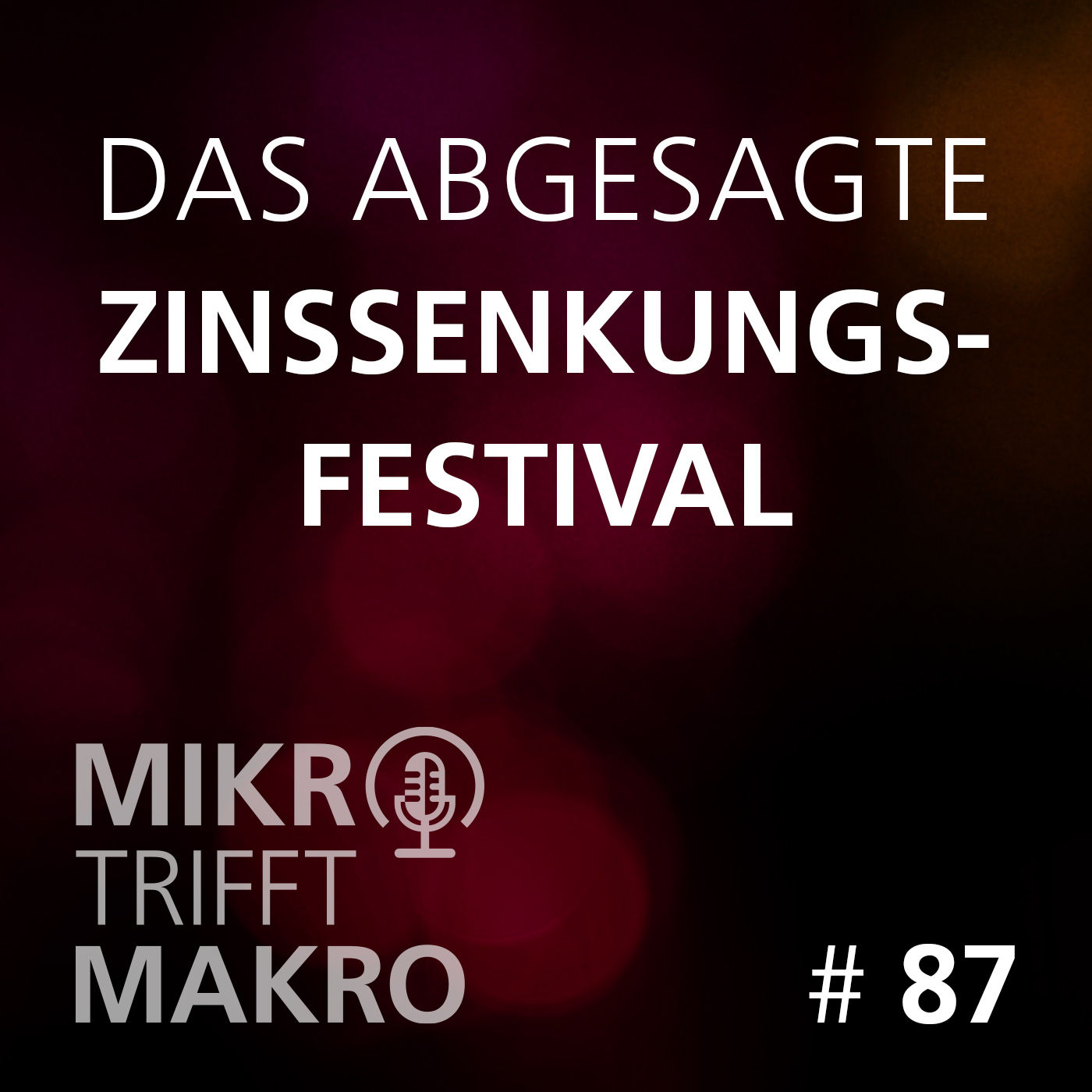 Folge 87 - Das abgesagte Zinssenkungsfestival