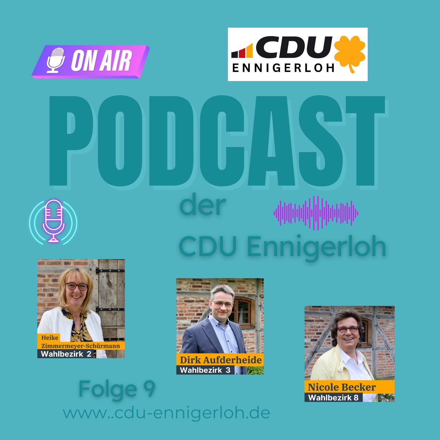 Folge 9! Drei Kandidaten zur Kommunalwahl stellen sich vor!