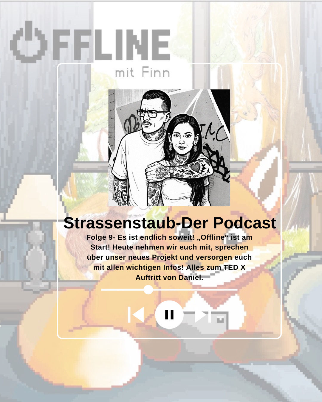 Folge 9- Es ist endlich soweit! „Offline“ ist am Start! Heute nehmen wir euch mit, sprechen über Franzis Projekt uvm