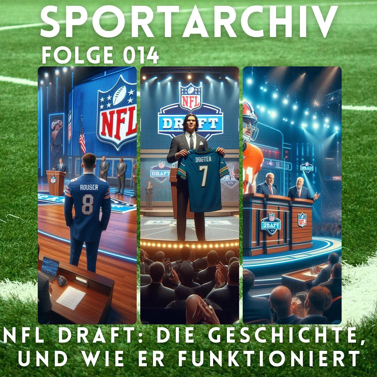 Football NFL Draft: seine Geschichte, wie er funktioniert und Strategien