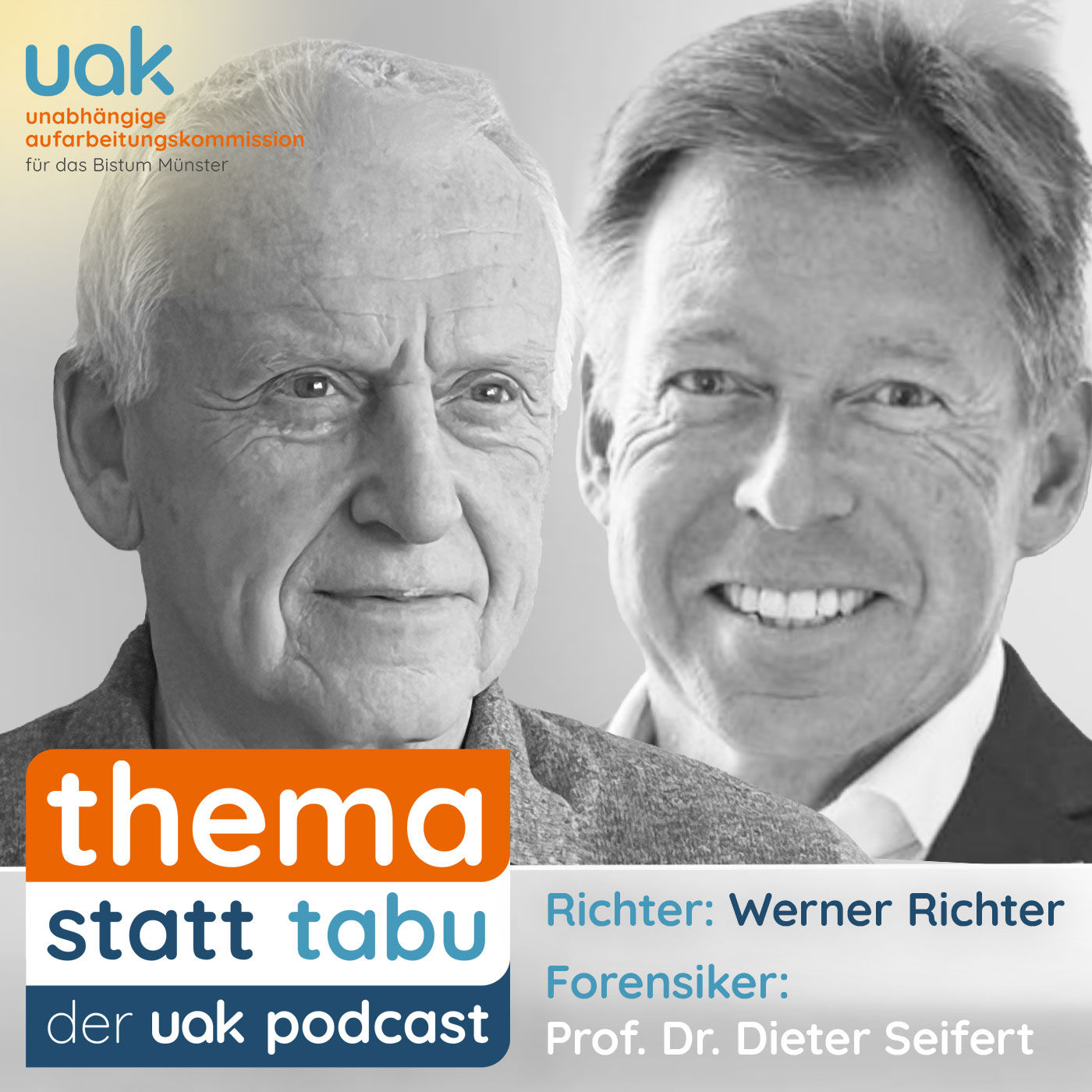 Forensiker Prof. Dr. Dieter Seifert und Richter Werner Richter