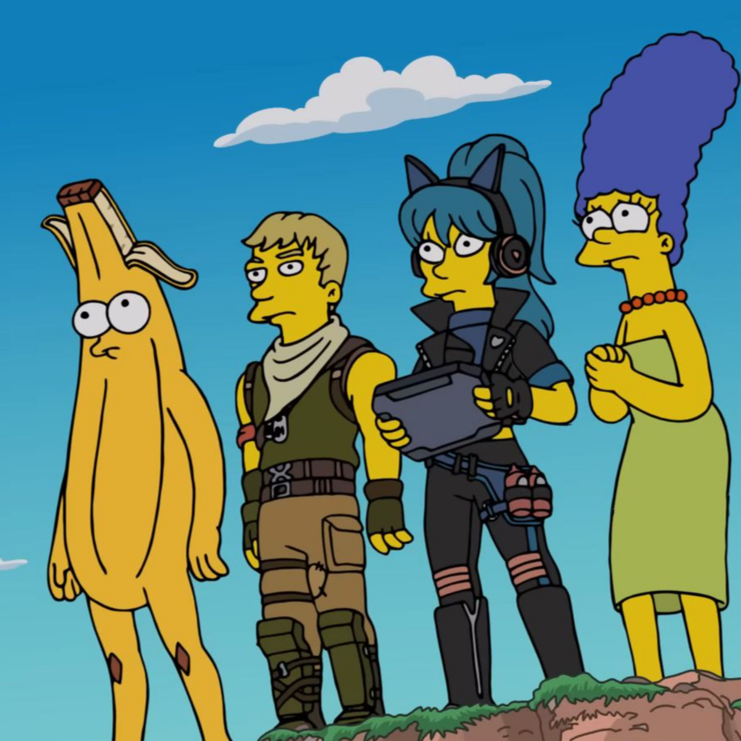 Fortnite Episode 04 - Homer in Übergröße