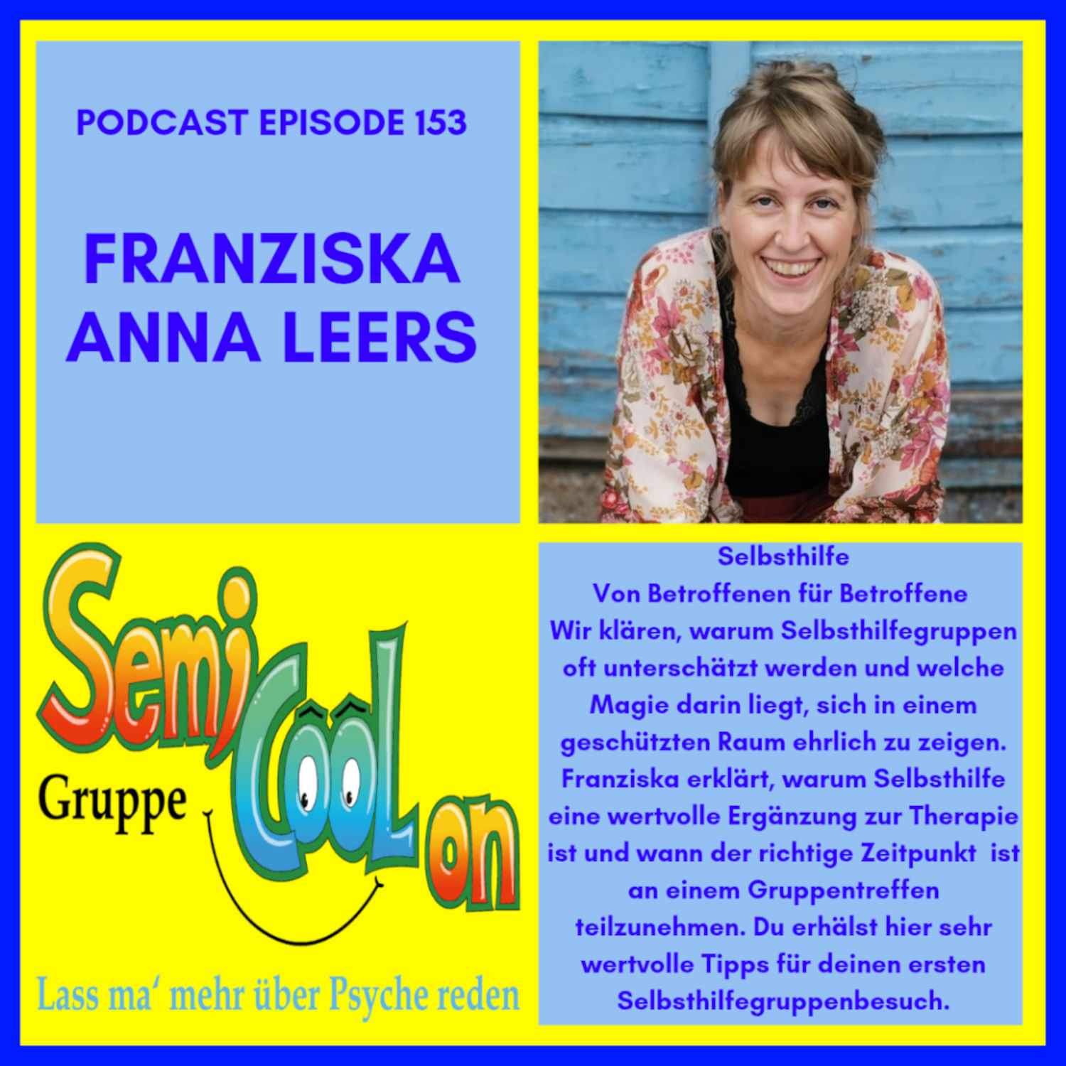 Franziska Anna Leers - Selbsthilfe ist mehr als ein Stuhlkreis