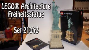 Frau ohne Gesicht: LEGO Freiheitsstatue (Architecture Set 21042) im Review
