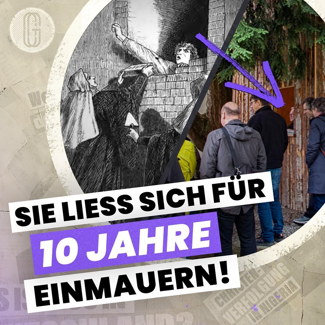 222. Freiwillig einschliessen lassen für Gott - das Wiborada Projekt