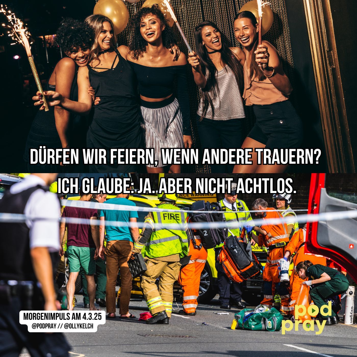 Freude und Schmerz, Leben und Tod – sie lagen so nah beieinander: Morgengebet und Impuls am 4.3.2025