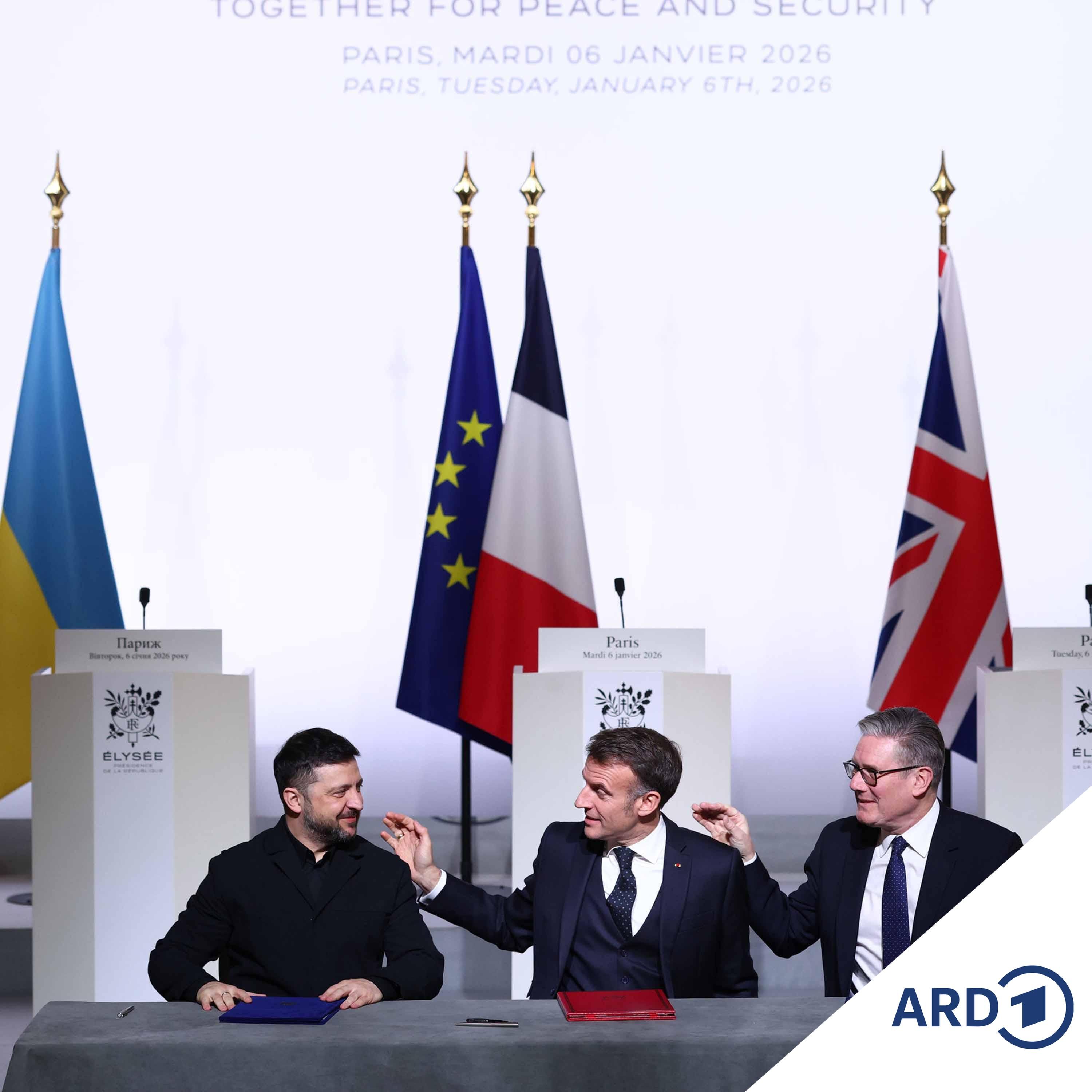 Friedens-Garantien für die Ukraine in Paris beschlossen