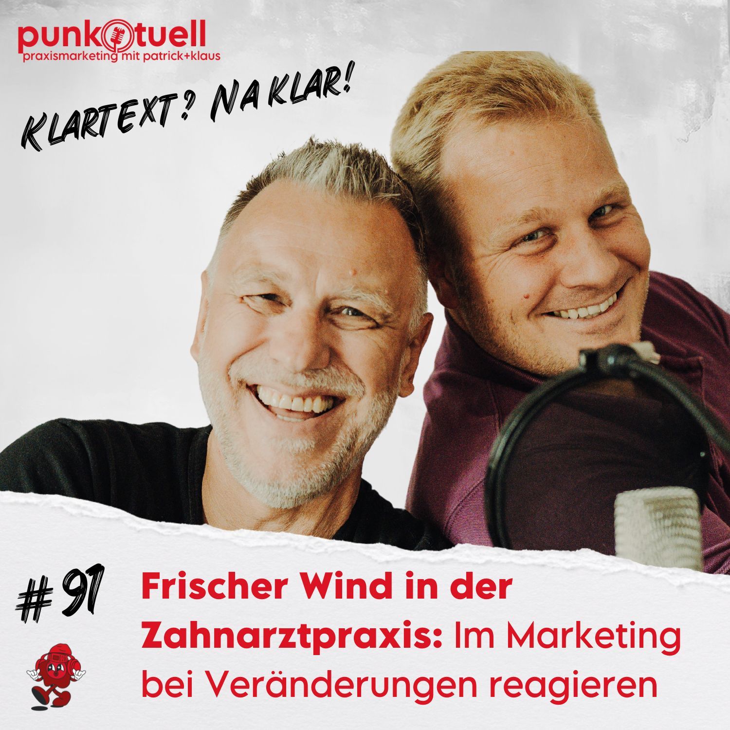Frischer Wind in der Zahnarztpraxis: Im Marketing bei Veränderungen reagieren | #91