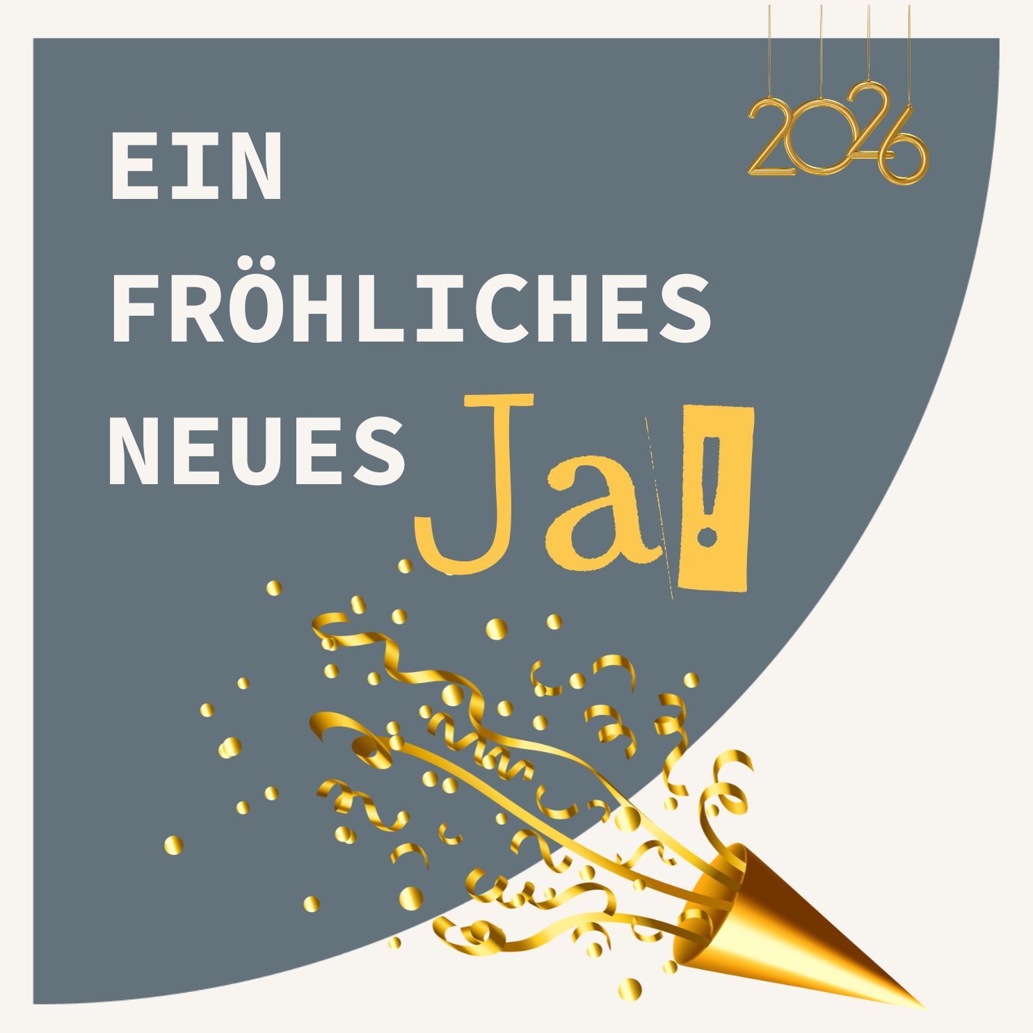 Fröhliches neues JA!