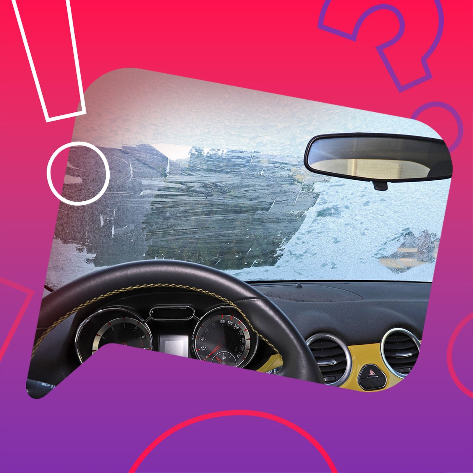 Frost im Auto: Ist dein Auto undicht?