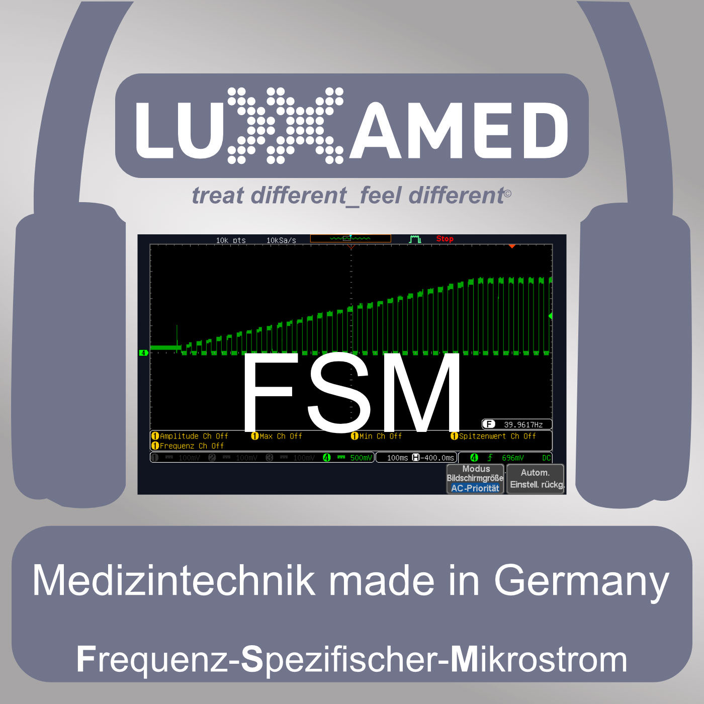 FSM – Frequenz-Spezifischer-Mikrostrom in der Luxxamed-Anwendung