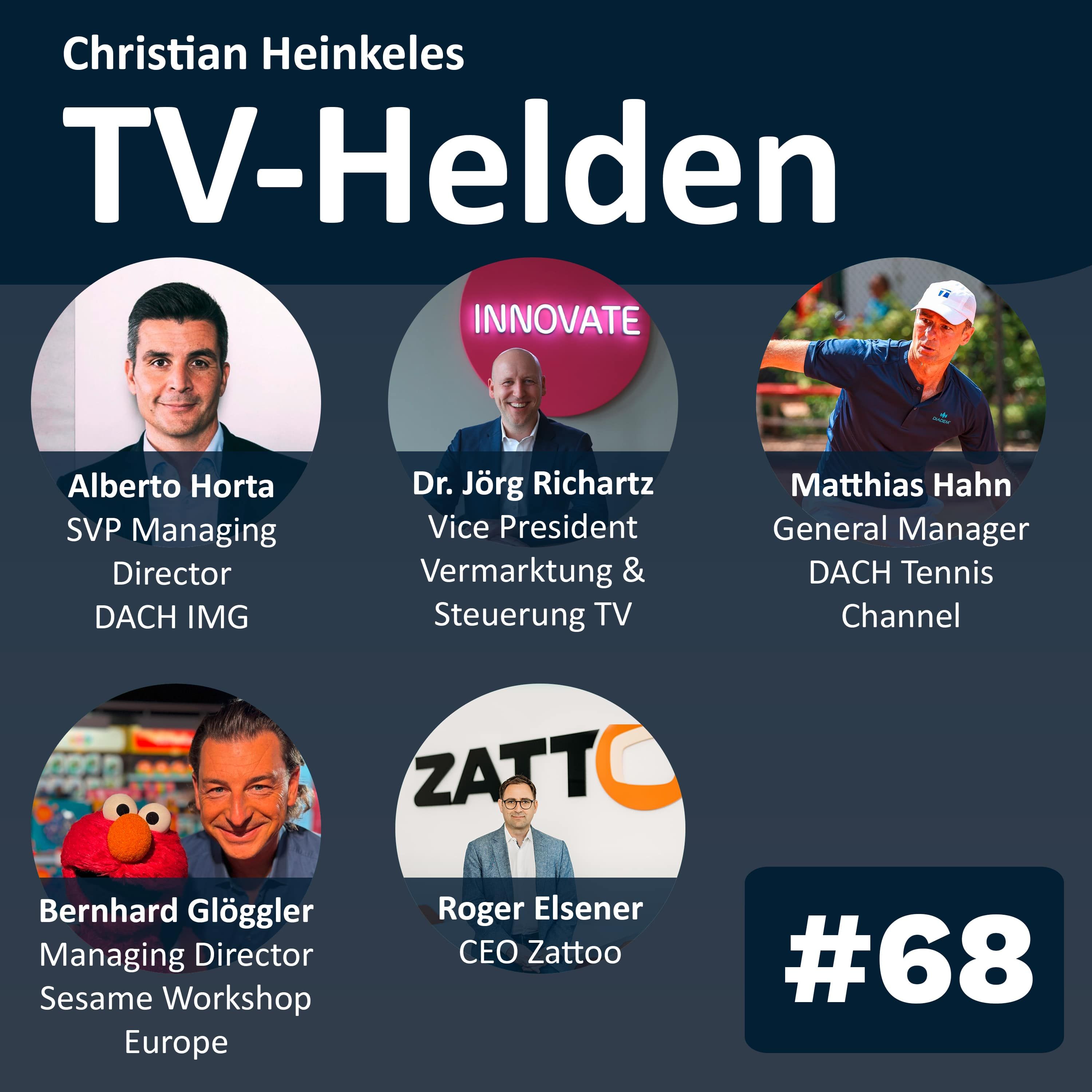 Fünf TV-Helden in einer Folge zum Status Quo der Branche, news, Daten, Fakten und Erstaunliches aus der Welt des Fernsehens TV-Helden (#68)