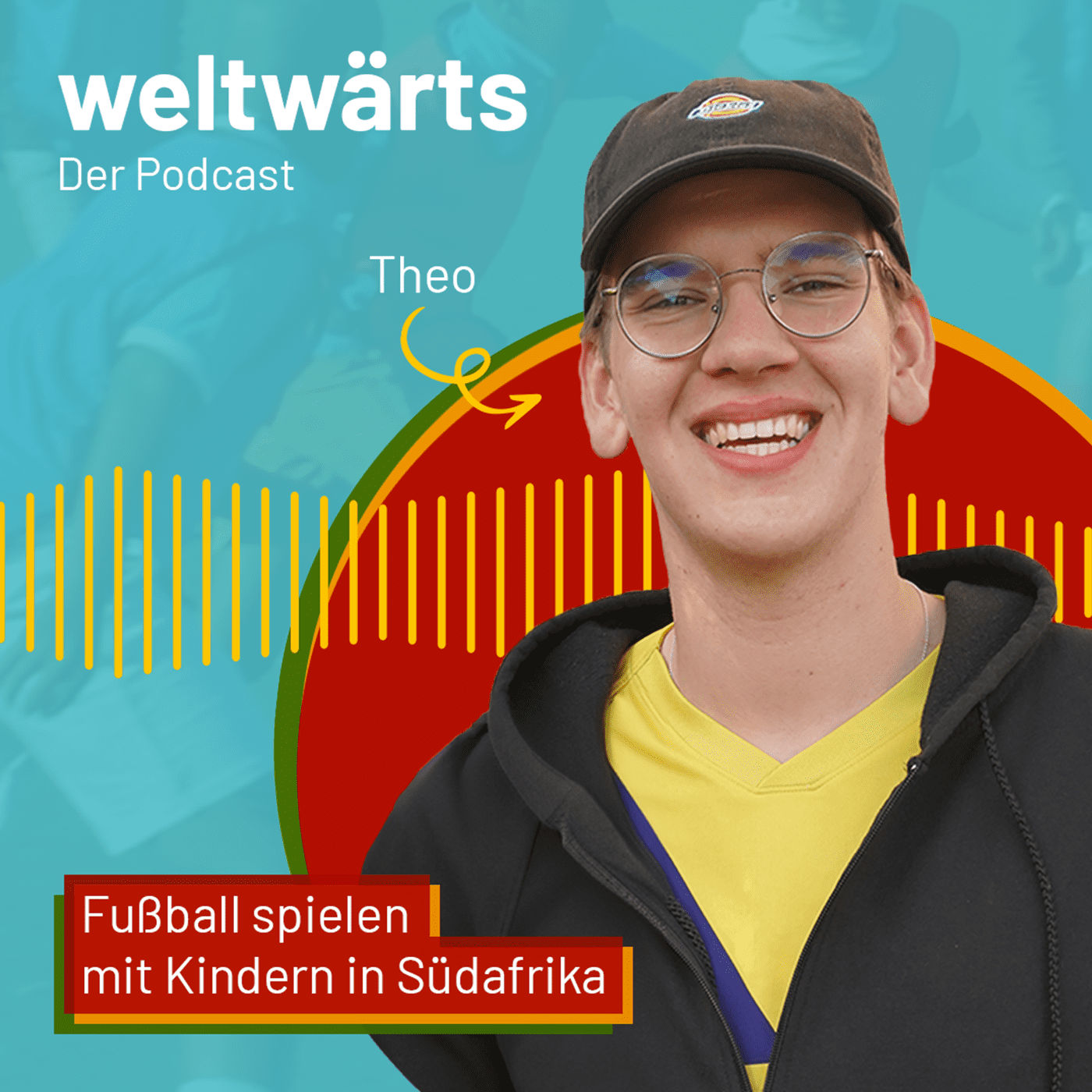 Fußball spielen mit Kindern in Südafrika