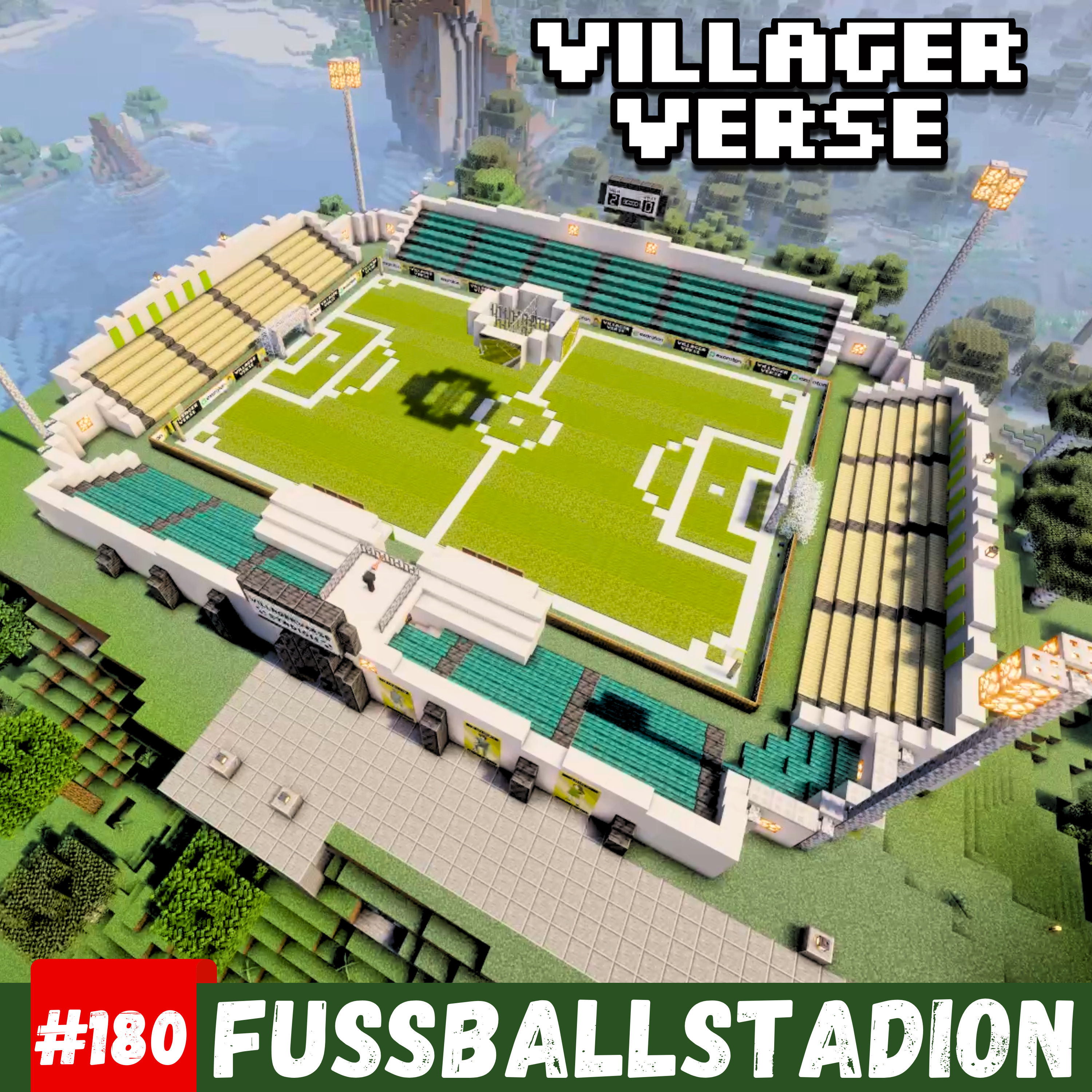 Fußballstadion im VillagerVerse! ⚽ #180