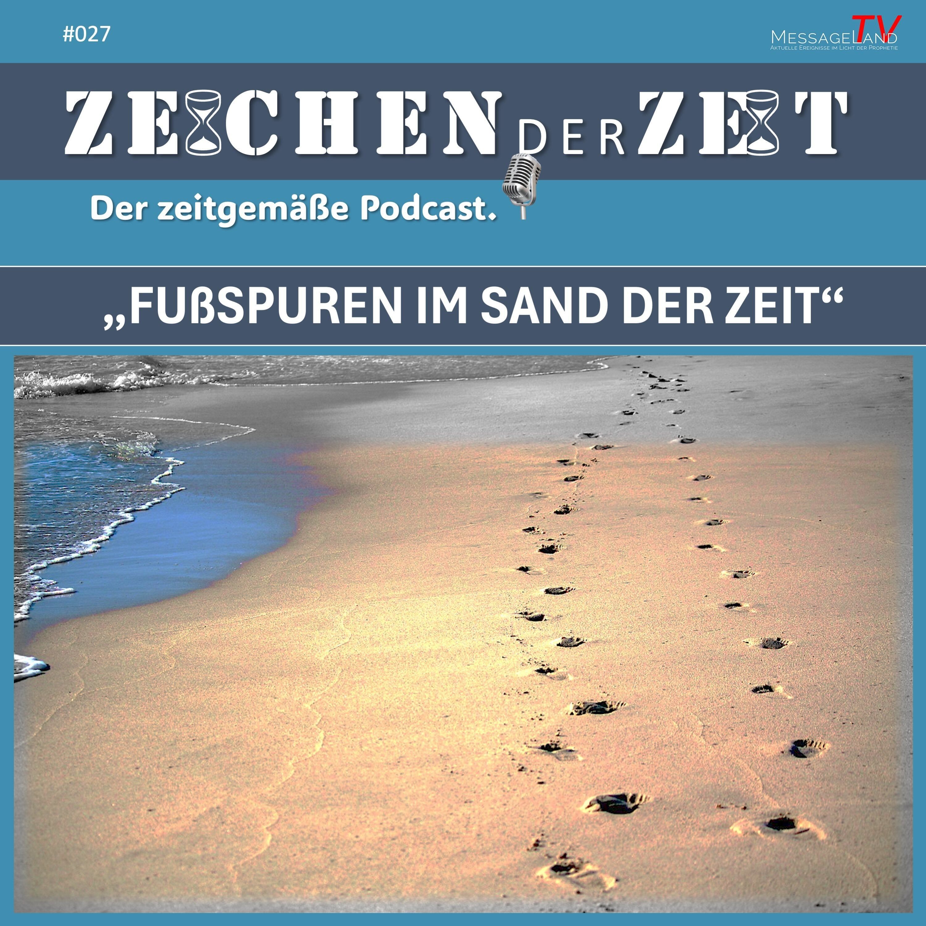 Fußspuren im Sand der Zeit