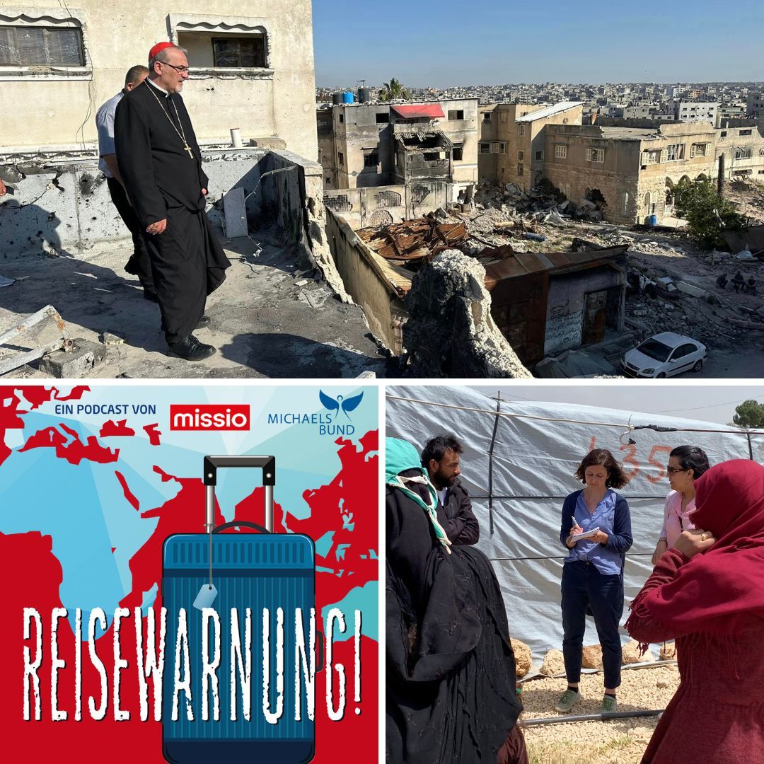 Gaza: die einzige katholische Gemeinde als Ort der Zuflucht