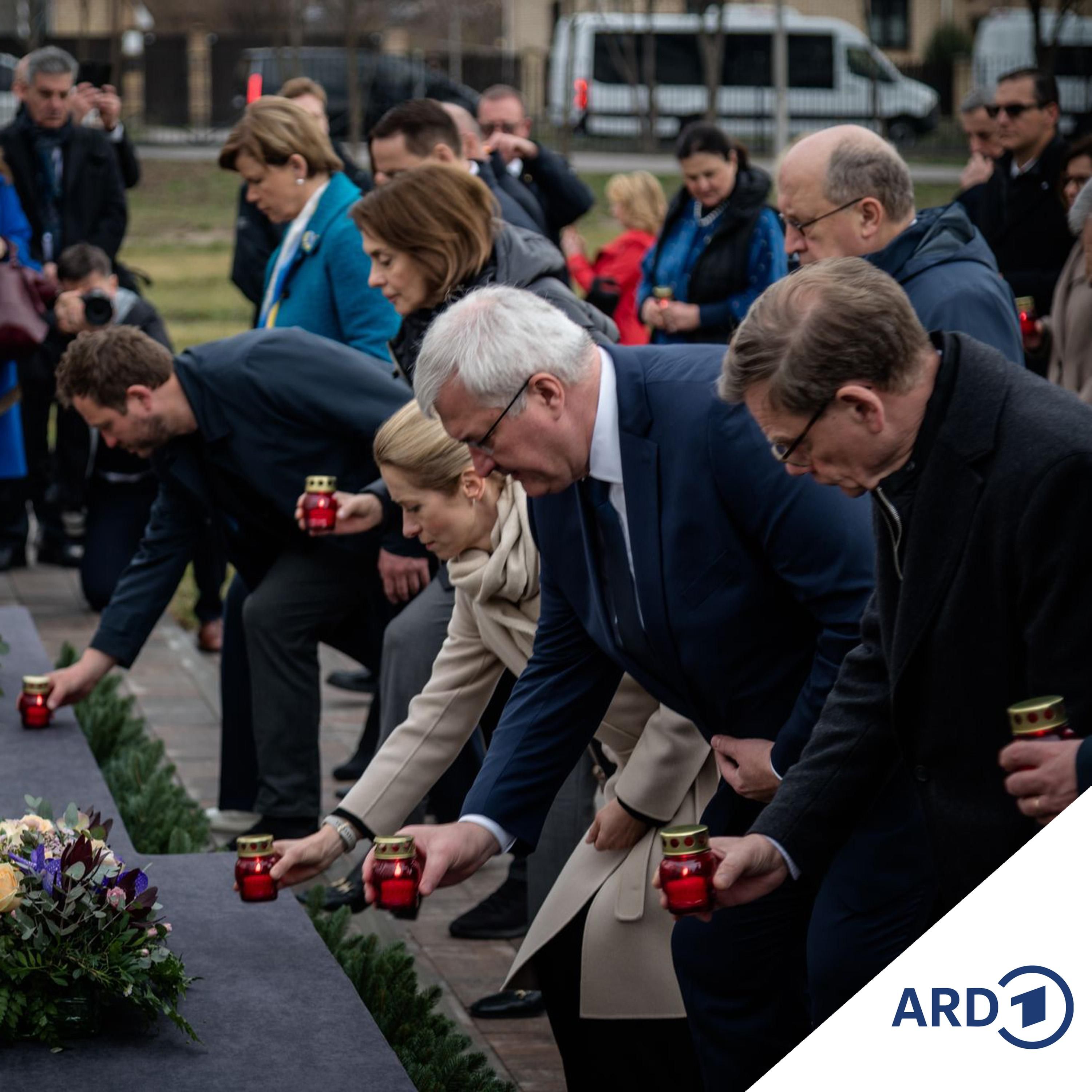 Gedenken an Massaker in Butscha