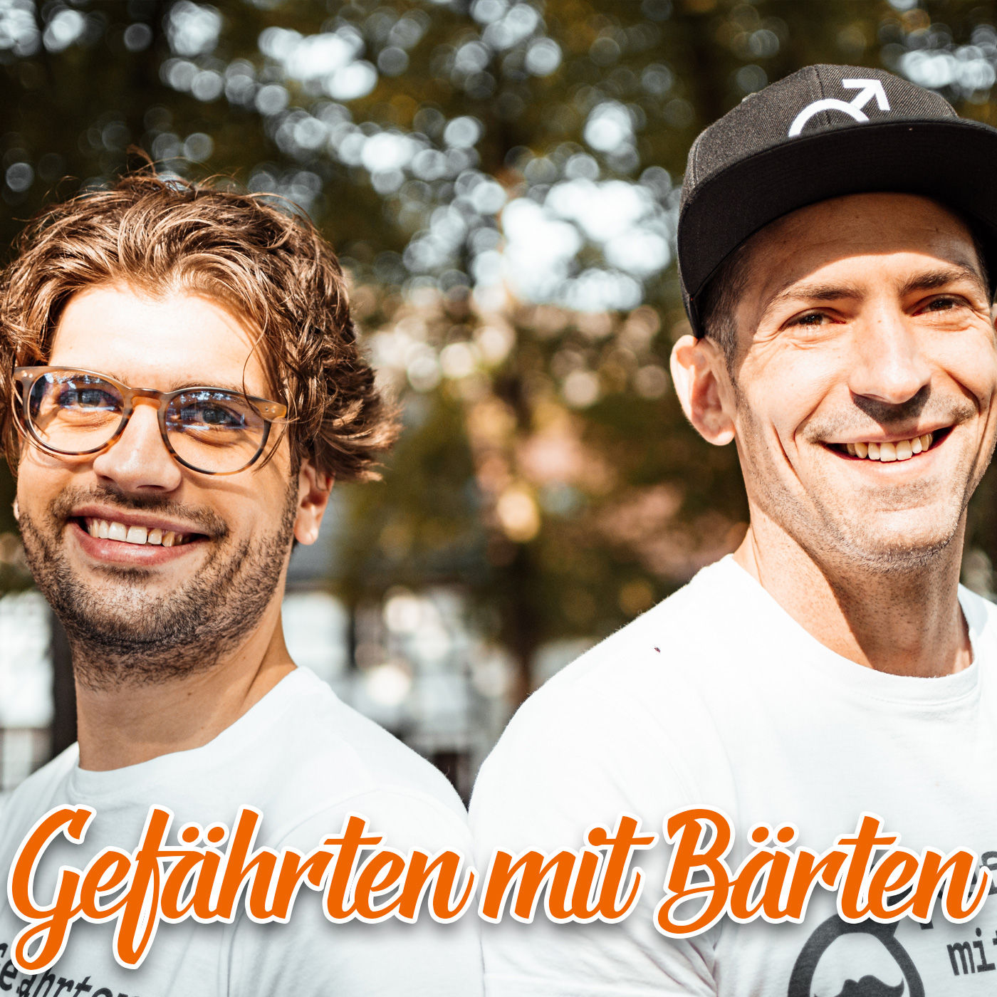 Gefährten mit Bärten im Fellows Ride Podcast