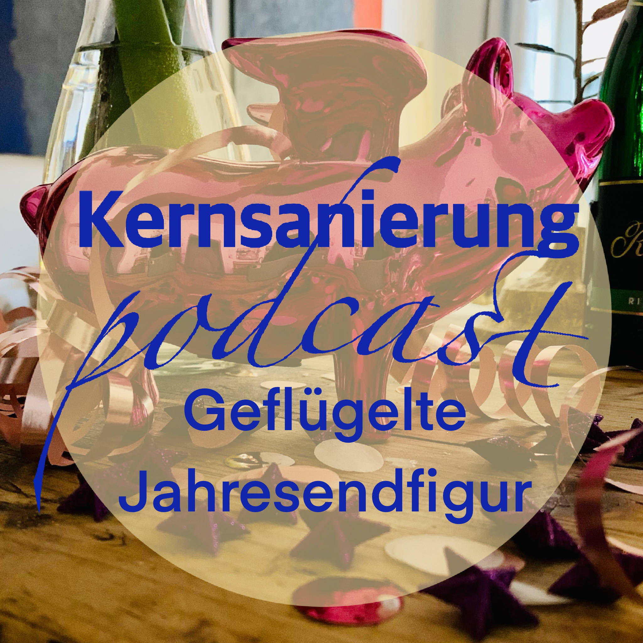 Geflügelte Jahresendfigur