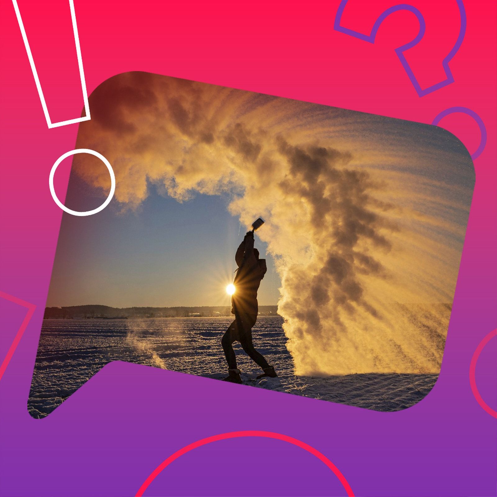 Gefriert heißes Wasser schneller als kaltes?