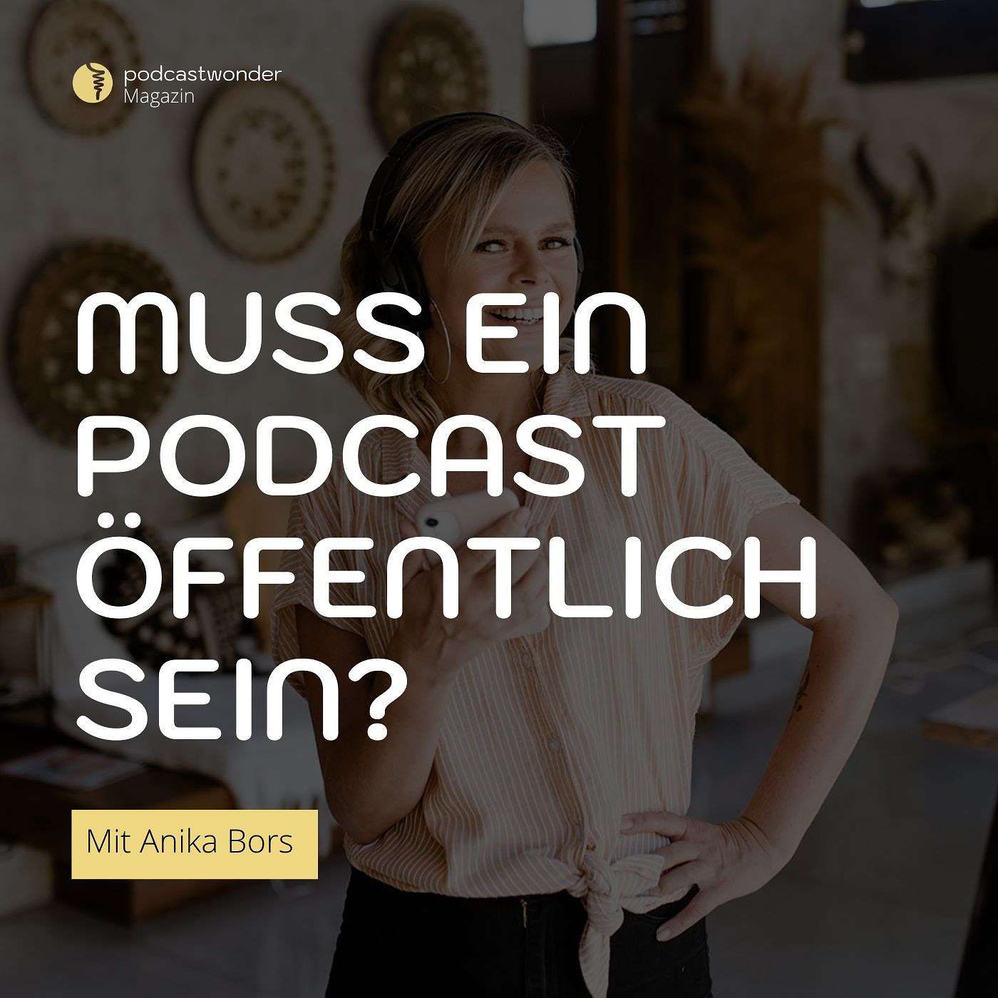 Geheime Podcasts: Muss ein Podcast immer öffentlich sein?