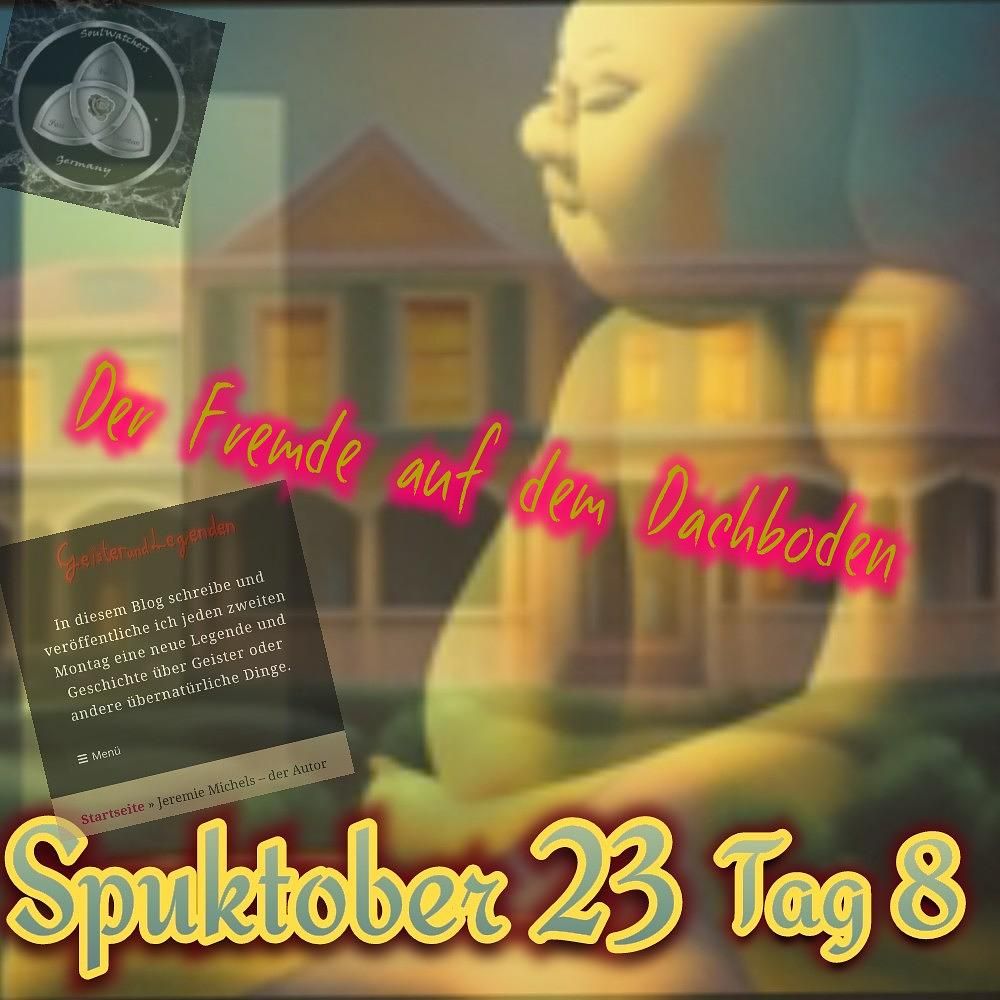 Geister Cafè Spuktober 2023 Tag 08-Bibo liest"Der fremde auf dem Dachboden"