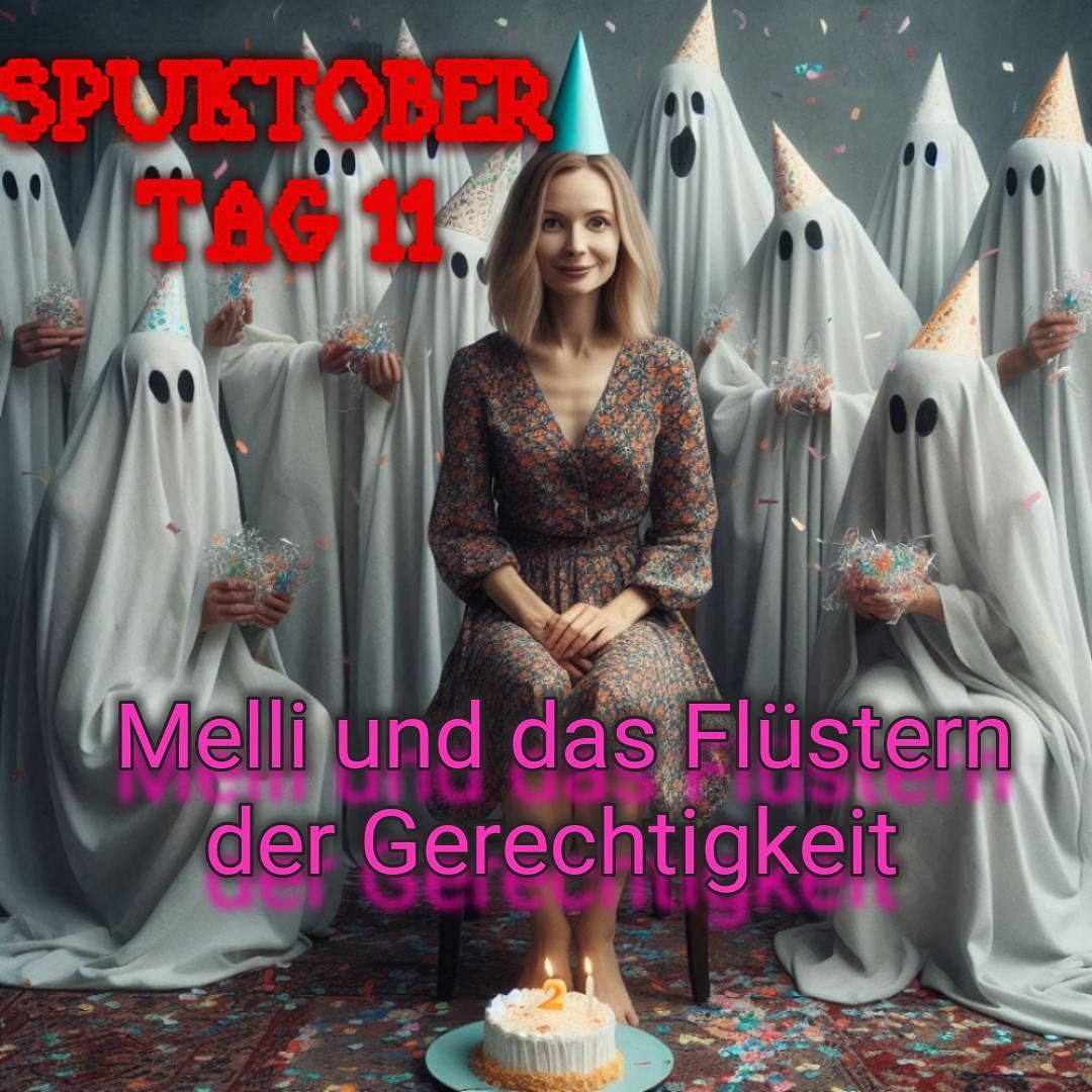 Geister Cafè - Spuktober 2024 Tag 11 - Melli liest Das Flüstern der Gerechtigkeit