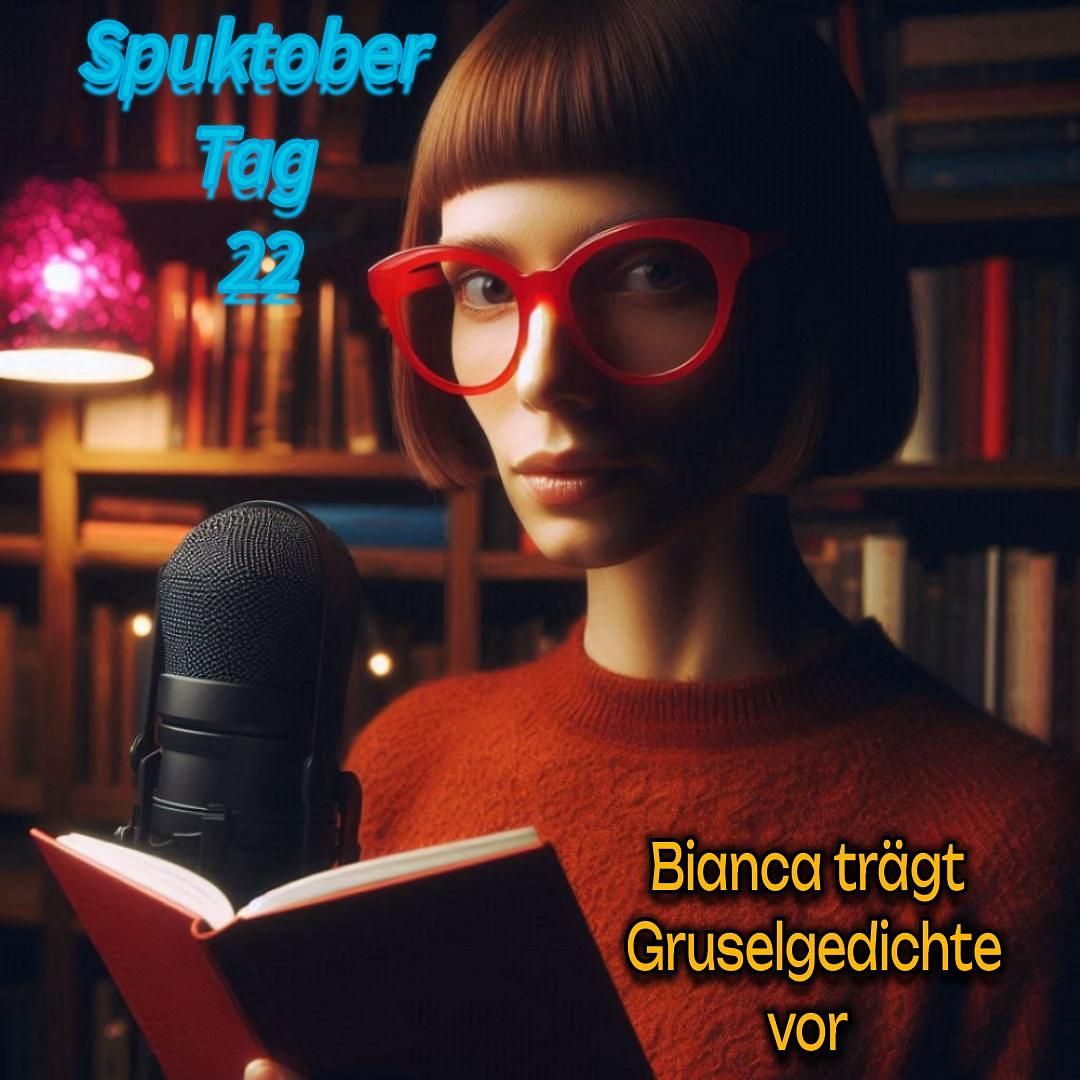 Geister Cafè - Spuktober 2024 Tag 22- Bianca liest Gedichte zum Gruseln