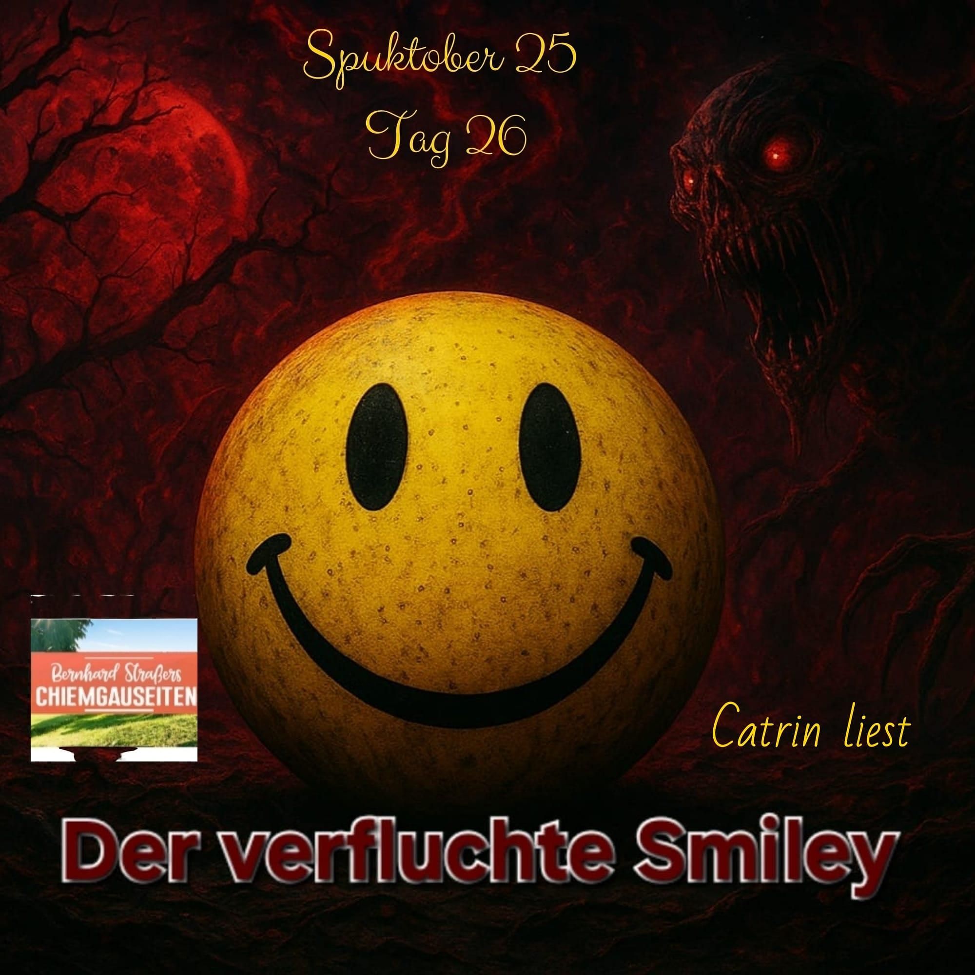 Geister Cafè - Spuktober 2025 - Tag 26 - Catrin liest Der verfluchte Smiley von Bernhard Straßer